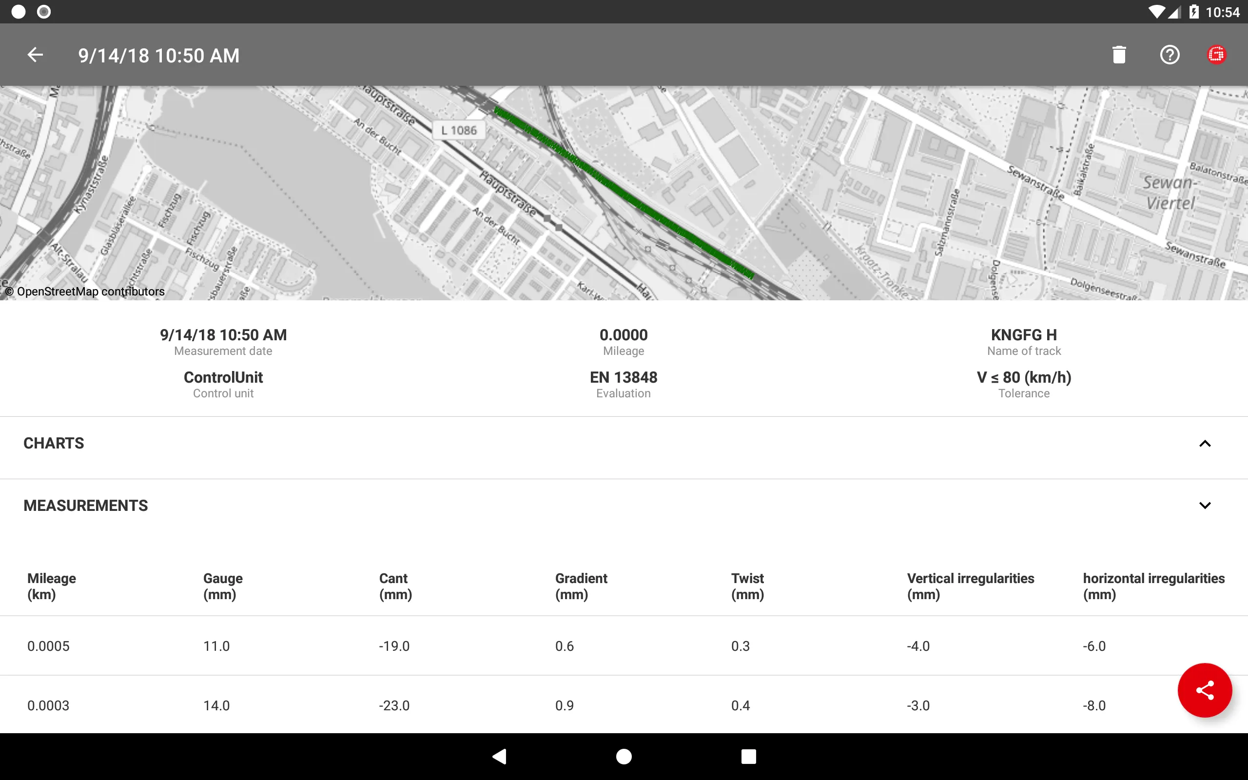 TRACKSCAN COMPACT | Indus Appstore | Screenshot