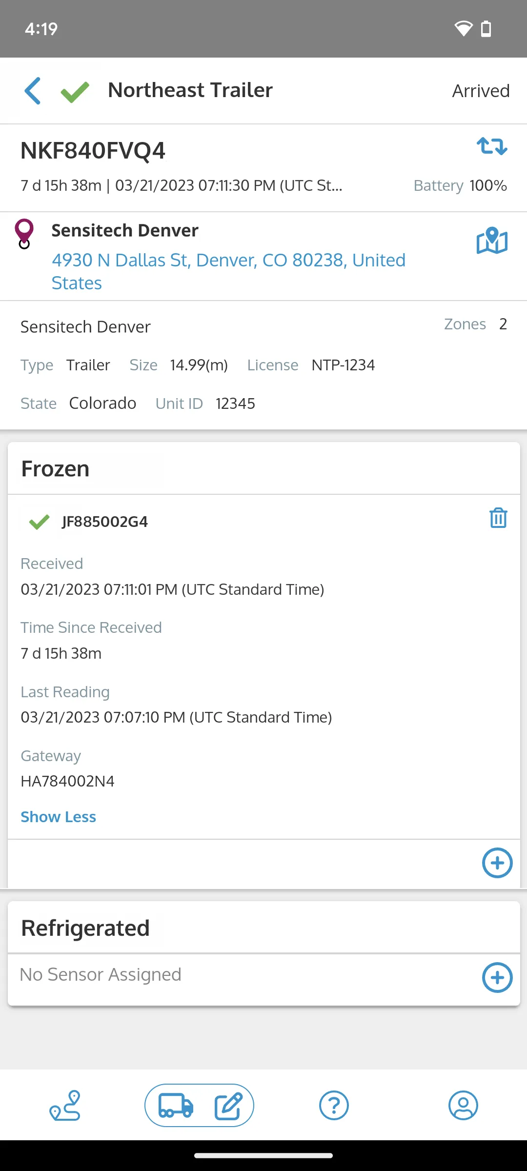 SensiWatch Platform | Indus Appstore | Screenshot