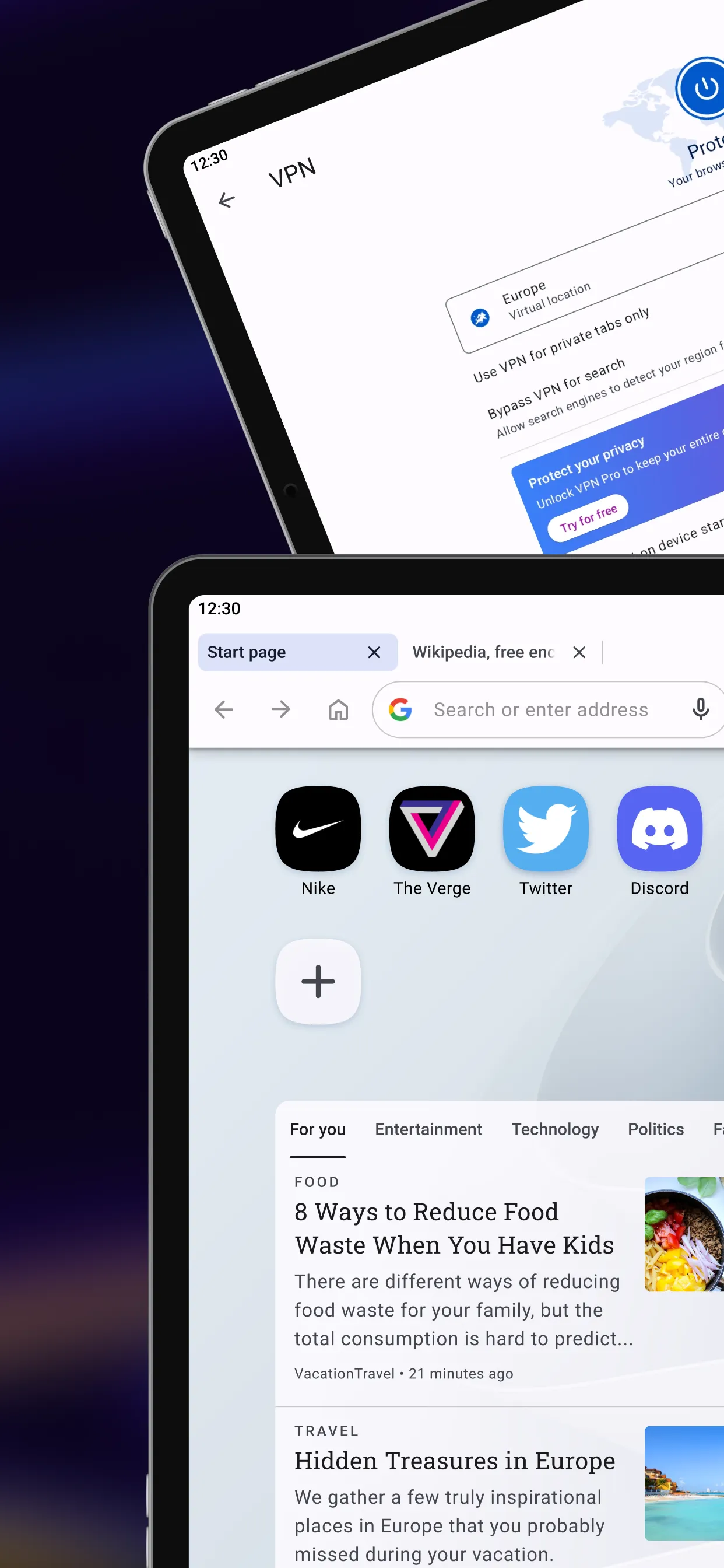 Opera browser beta with AI | Indus Appstore | Screenshot