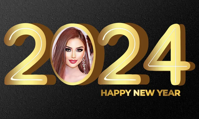 New year photo frame 2024 | Indus Appstore | Screenshot