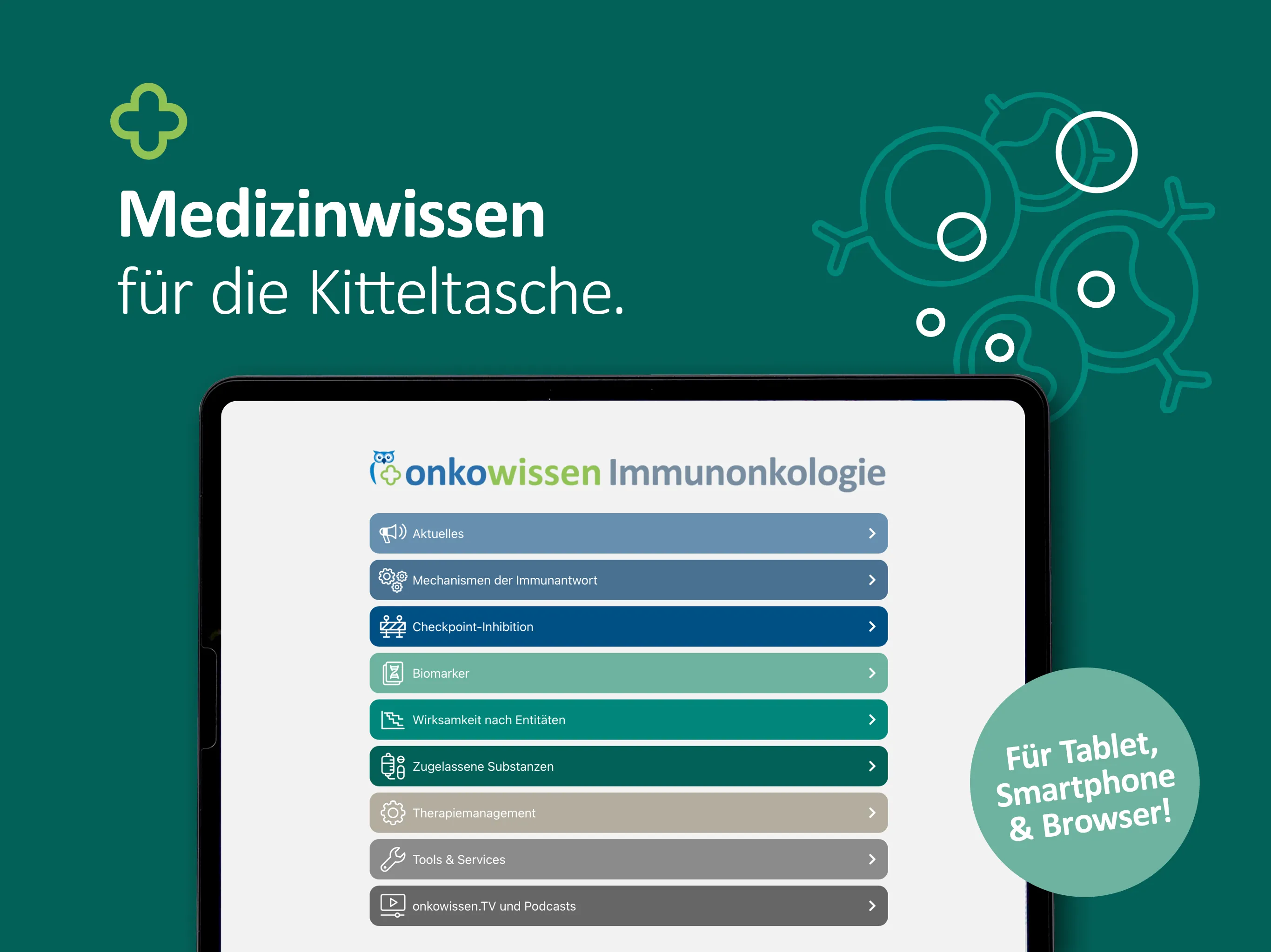 Immunonkologie onkowissen | Indus Appstore | Screenshot