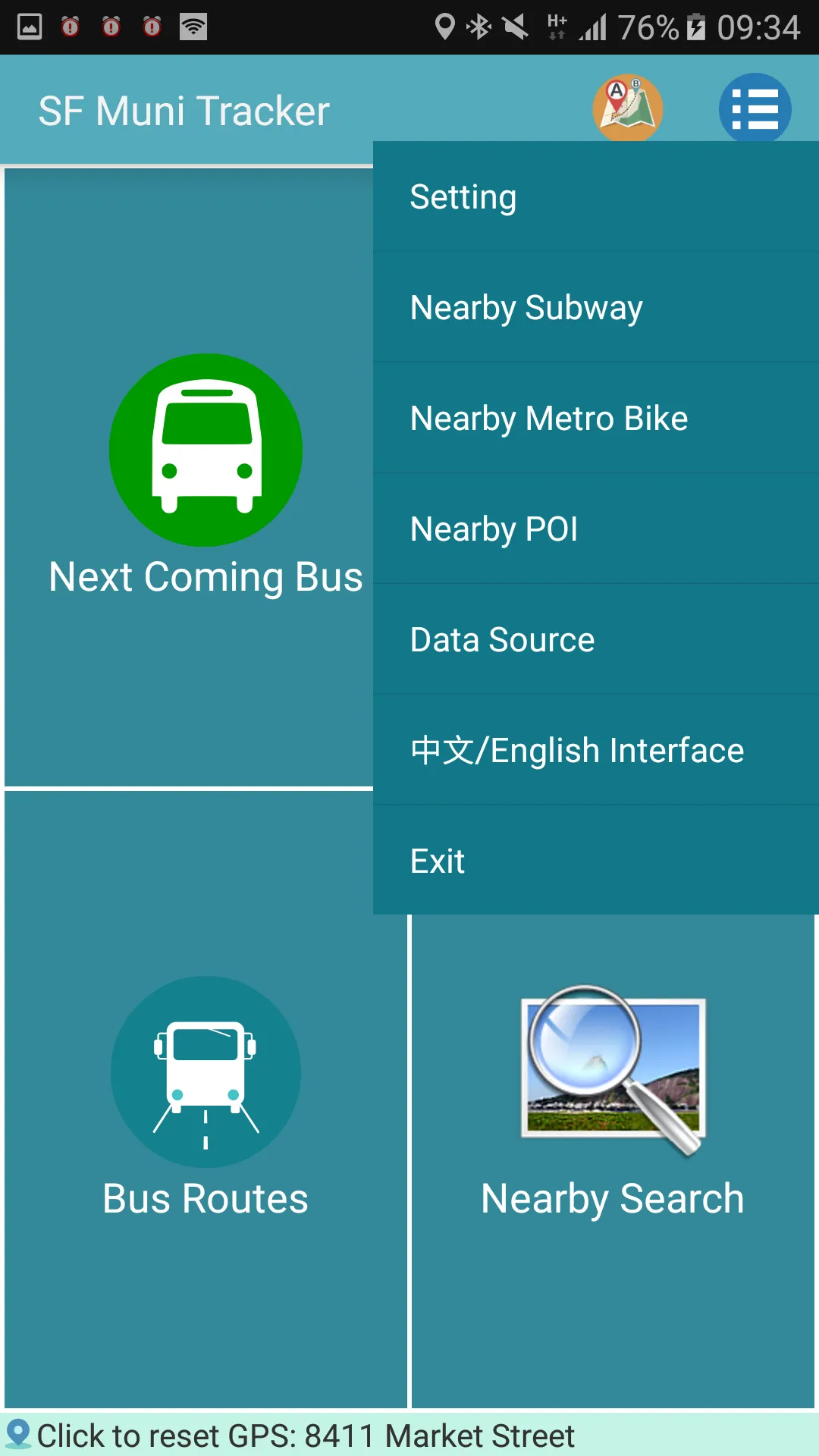 San Francisco  Bus Tracker | Indus Appstore | Screenshot