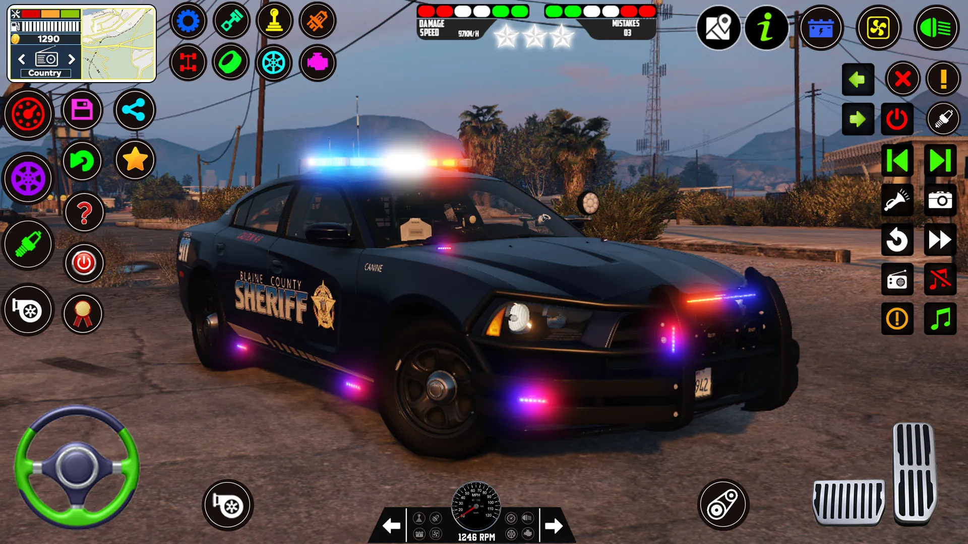 US Police Prado Parking 3D | Indus Appstore | Screenshot