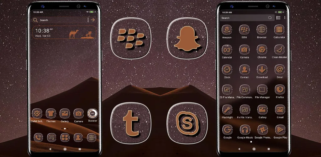 Desert Night Theme | Indus Appstore | Screenshot