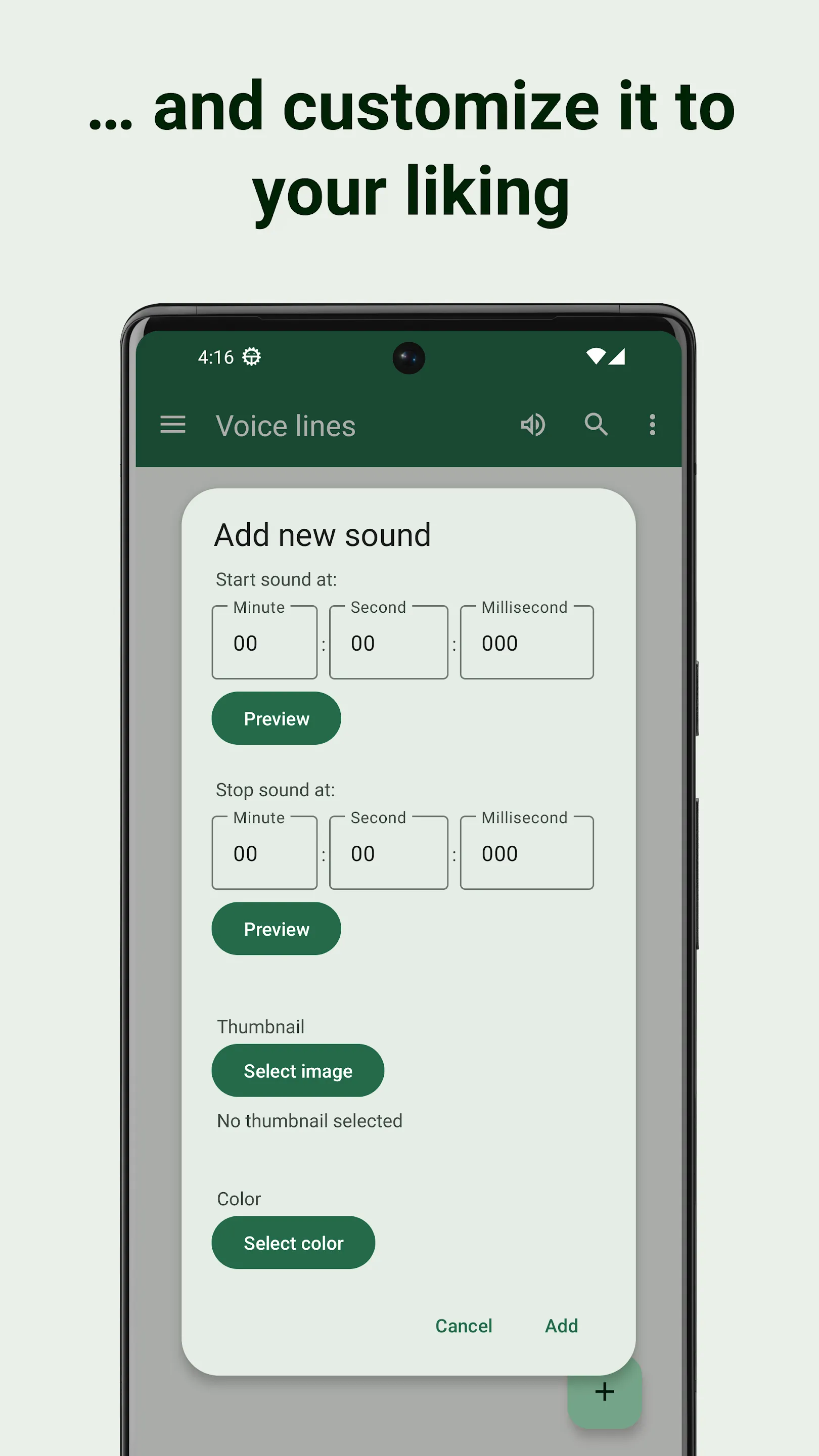 Custom Soundboard | Indus Appstore | Screenshot