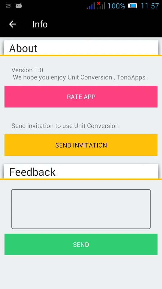 Unit Conversion | Indus Appstore | Screenshot