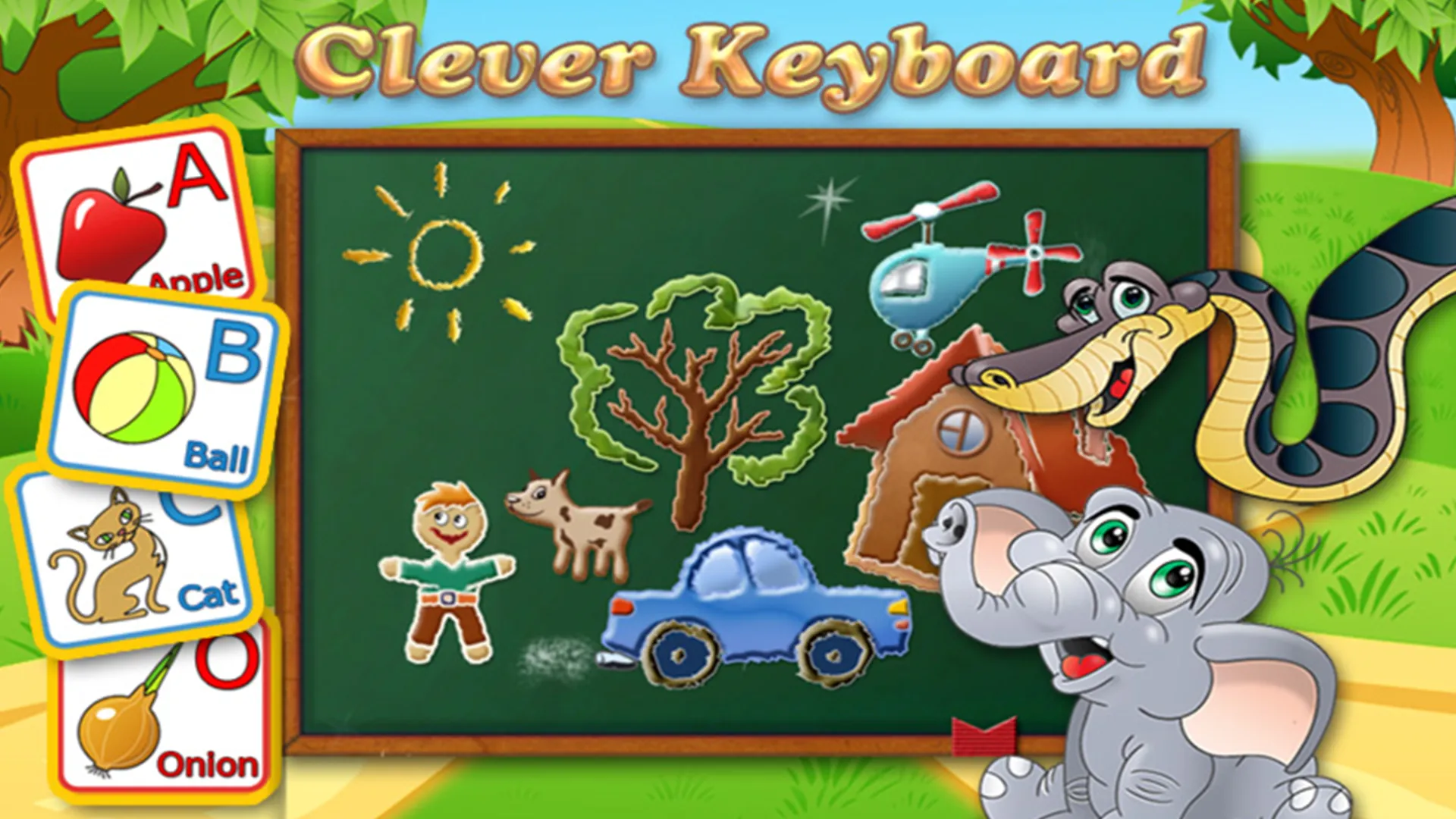 Clever Keyboard: ABC Learning | Indus Appstore | Screenshot