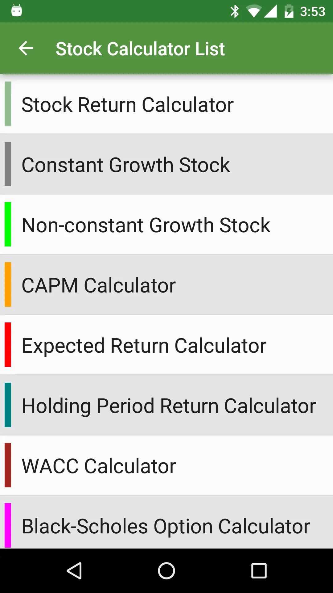 Financial Calculators | Indus Appstore | Screenshot