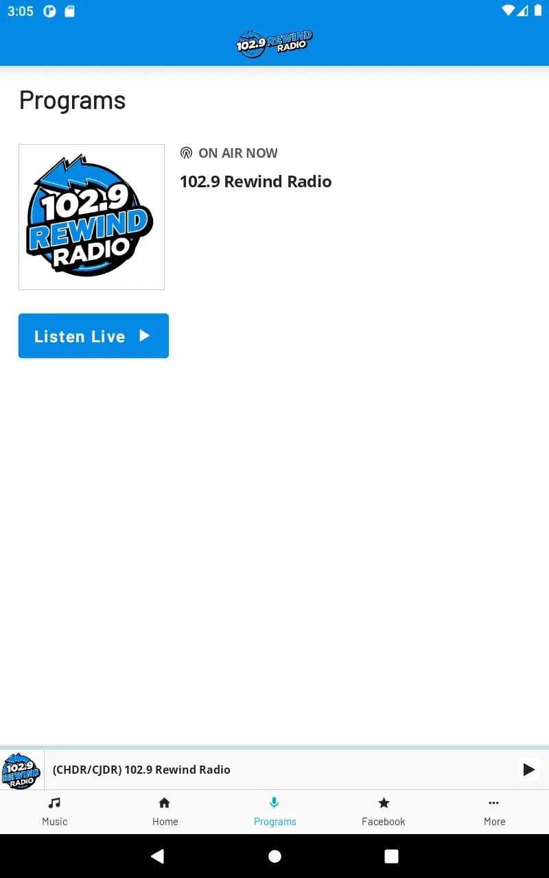 1029 Rewind Radio | Indus Appstore | Screenshot