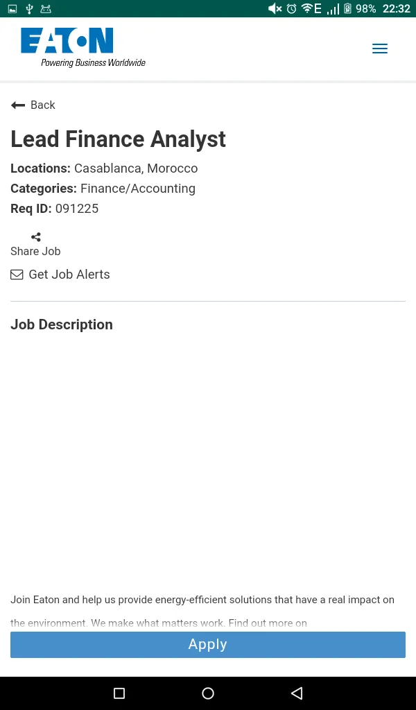 Morocco Jobs, Jobs in Morocco | Indus Appstore | Screenshot