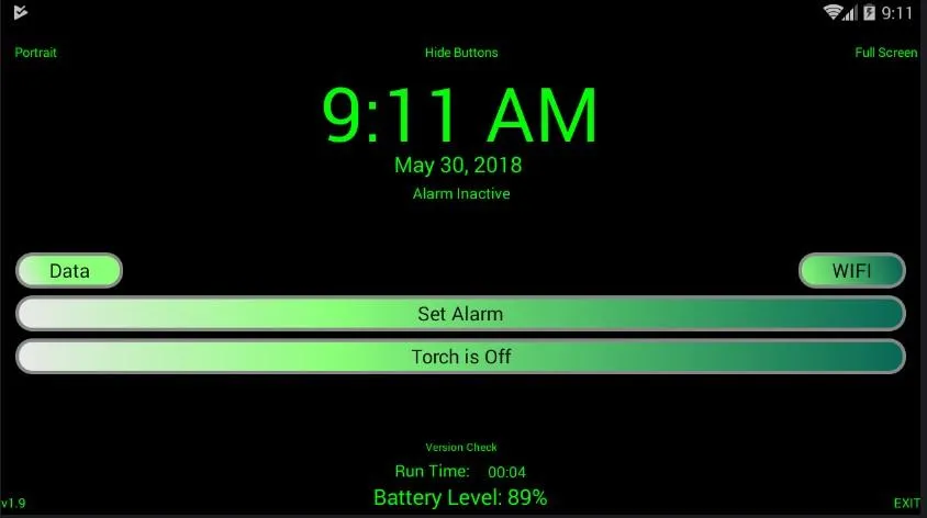 Free Night Clock ( Night Dim C | Indus Appstore | Screenshot