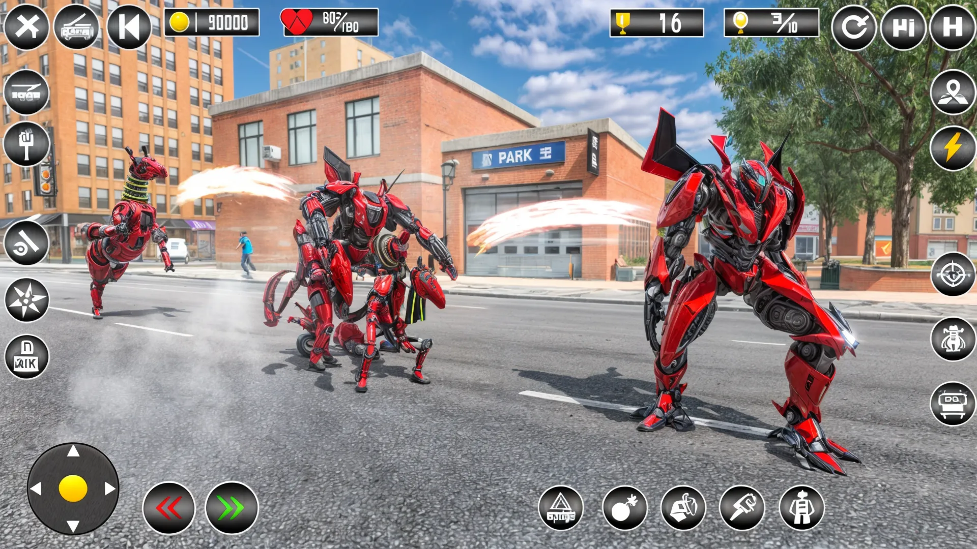 Horse Car Robot Game Robot War | Indus Appstore | Screenshot