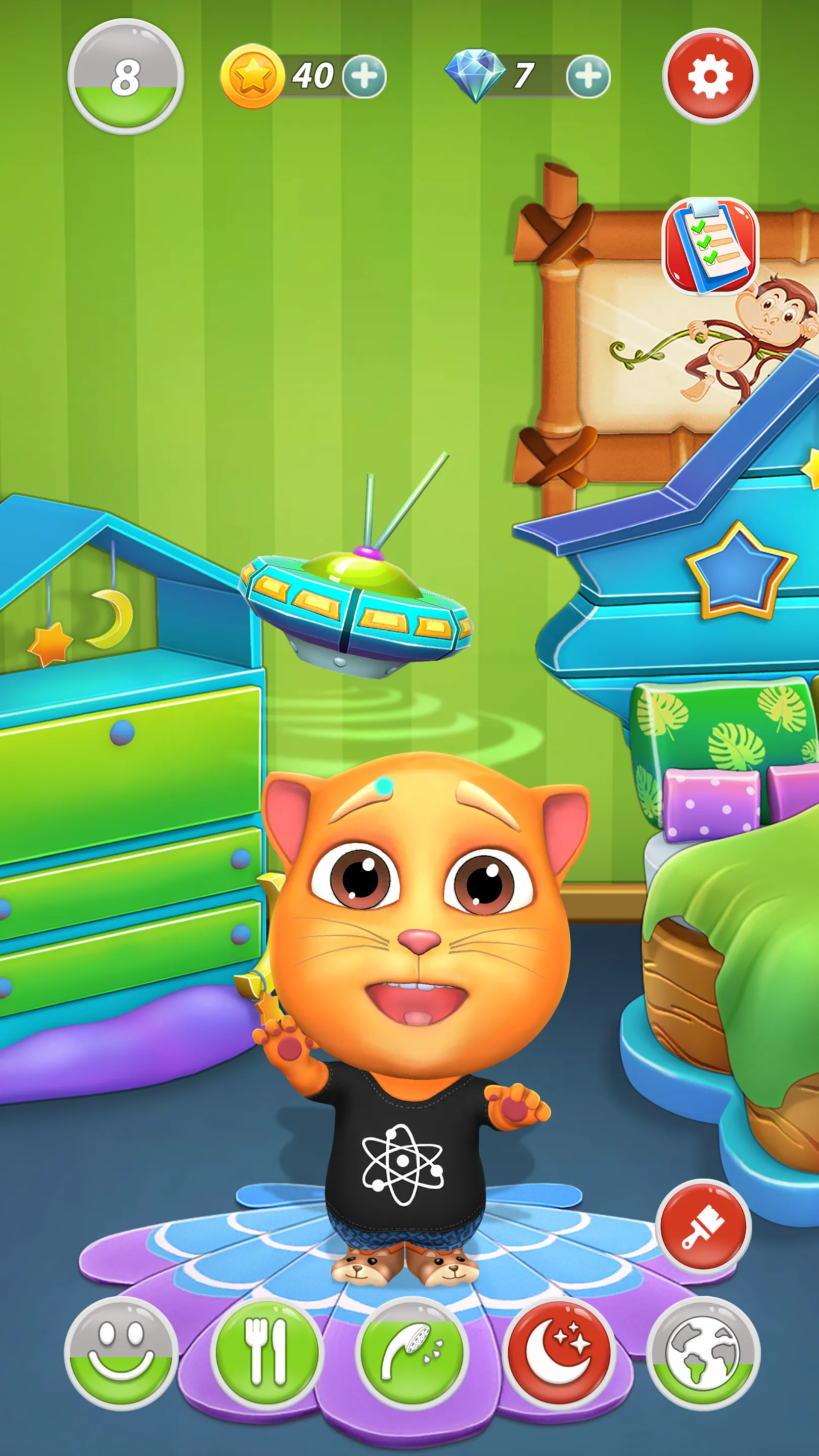 Virtual Pet Tommy - Cat Game | Indus Appstore | Screenshot
