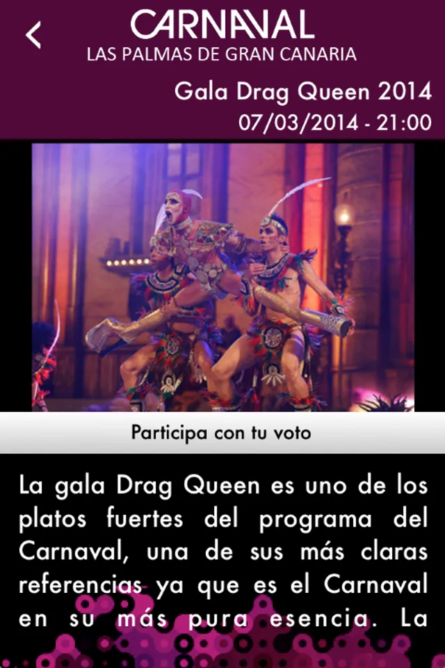 Carnaval de Las Palmas de Gran | Indus Appstore | Screenshot