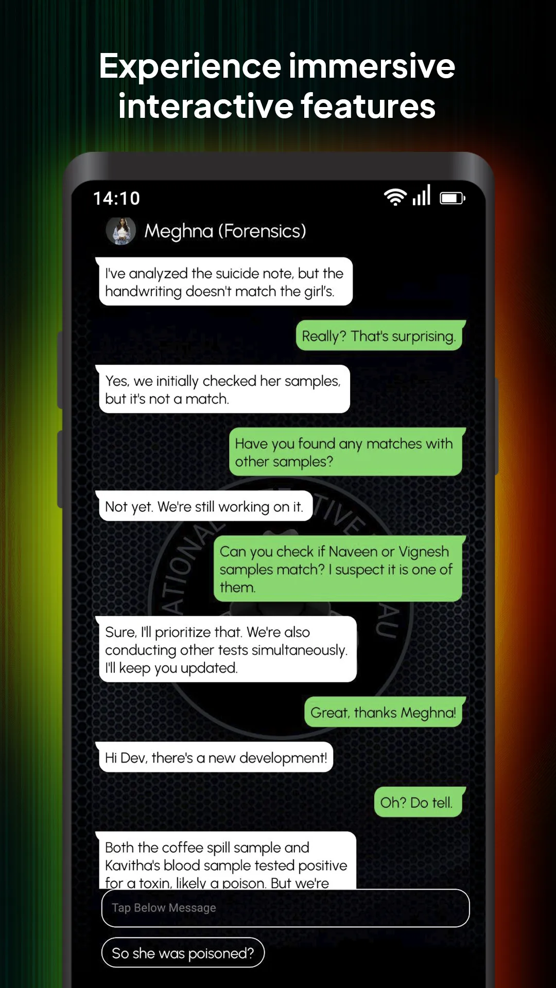 AyeVee: Interactive Stories | Indus Appstore | Screenshot