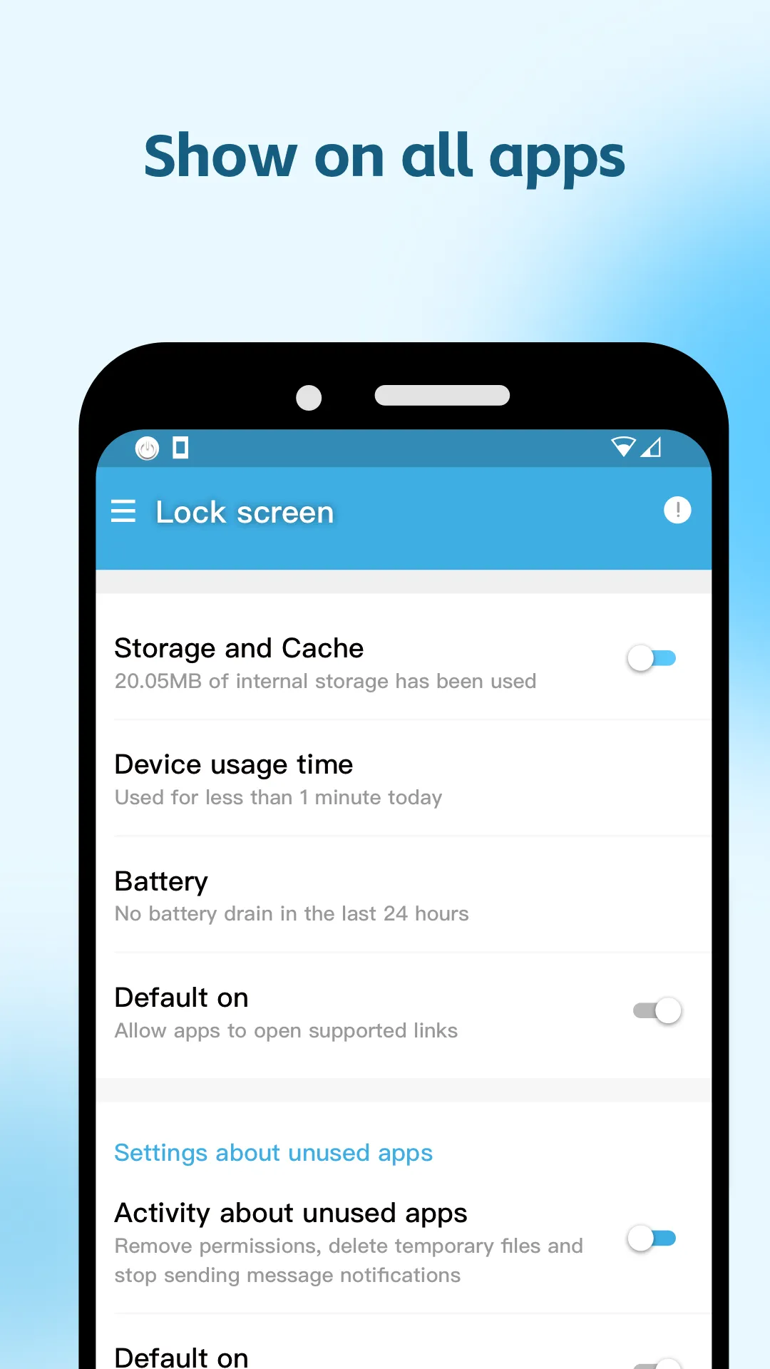 Lock Screen(Turn off screen) | Indus Appstore | Screenshot