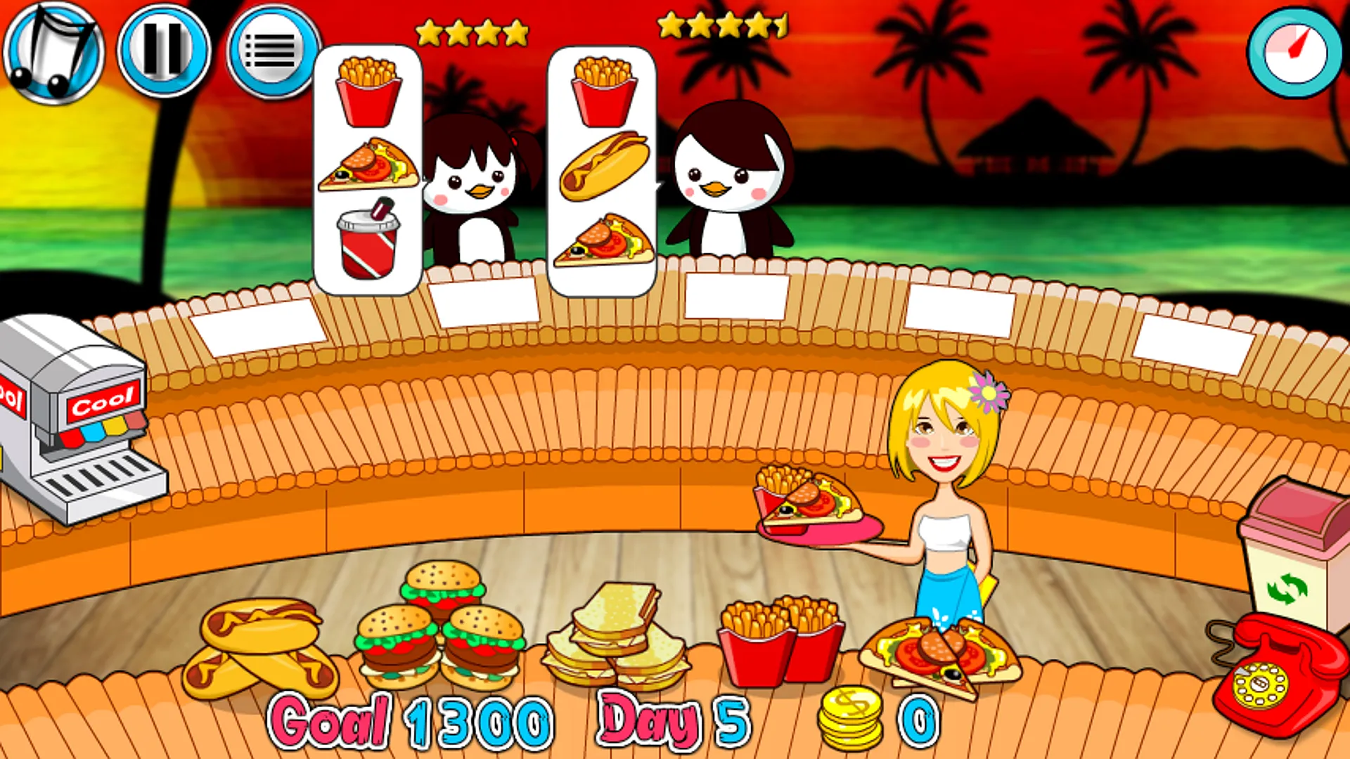 My Penguin Restaurant | Indus Appstore | Screenshot