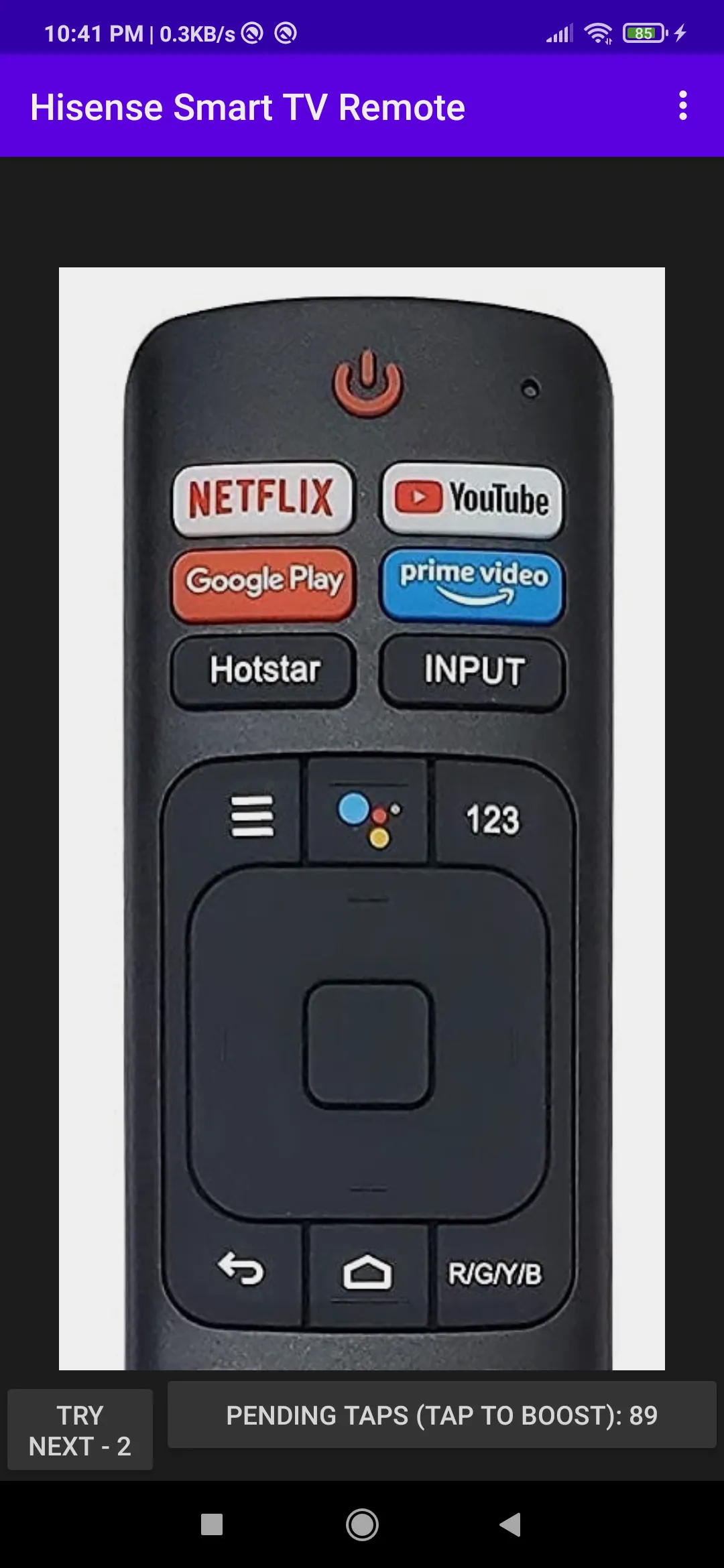 Hisense Smart Tv Remote | Indus Appstore | Screenshot