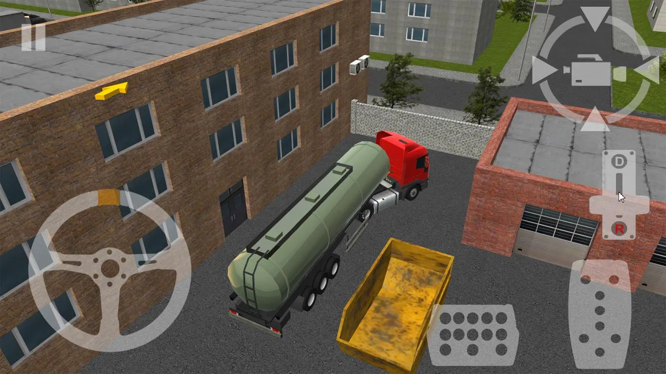 Semi Driver Trailer Parking 3D | Indus Appstore | Screenshot