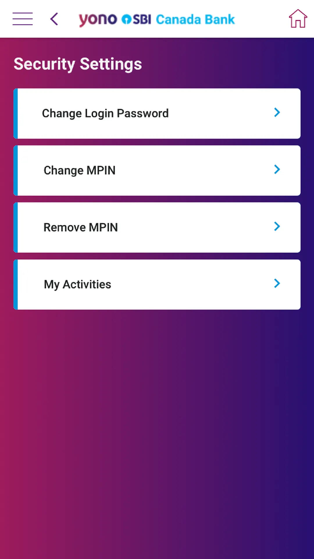 YONO SBI Canada | Indus Appstore | Screenshot