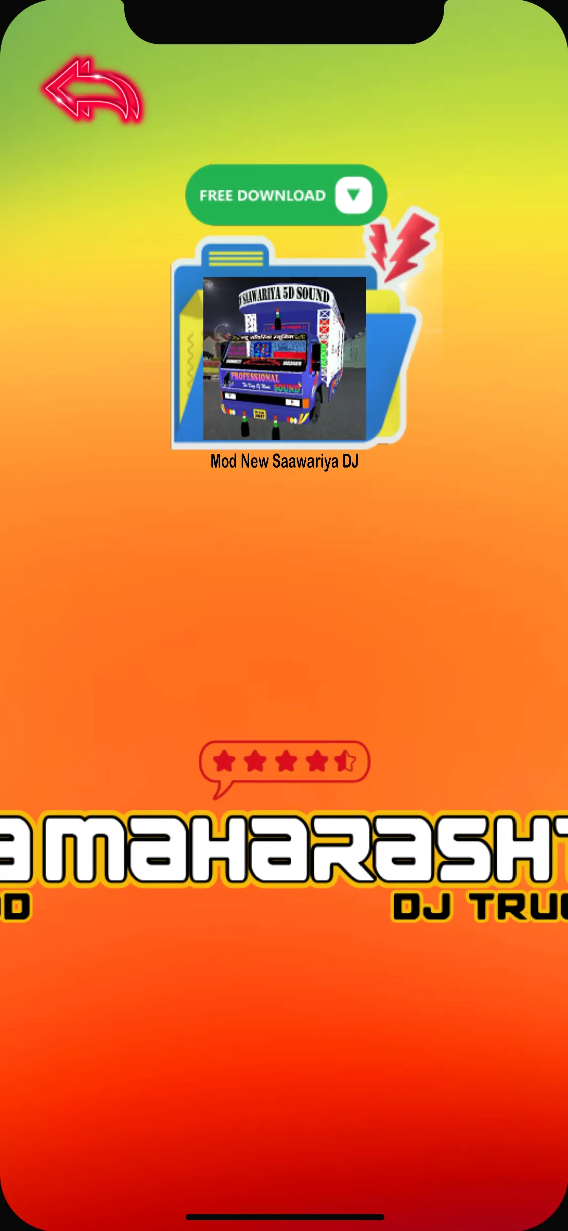 Maharashtra DJ Truck Mod | Indus Appstore | Screenshot