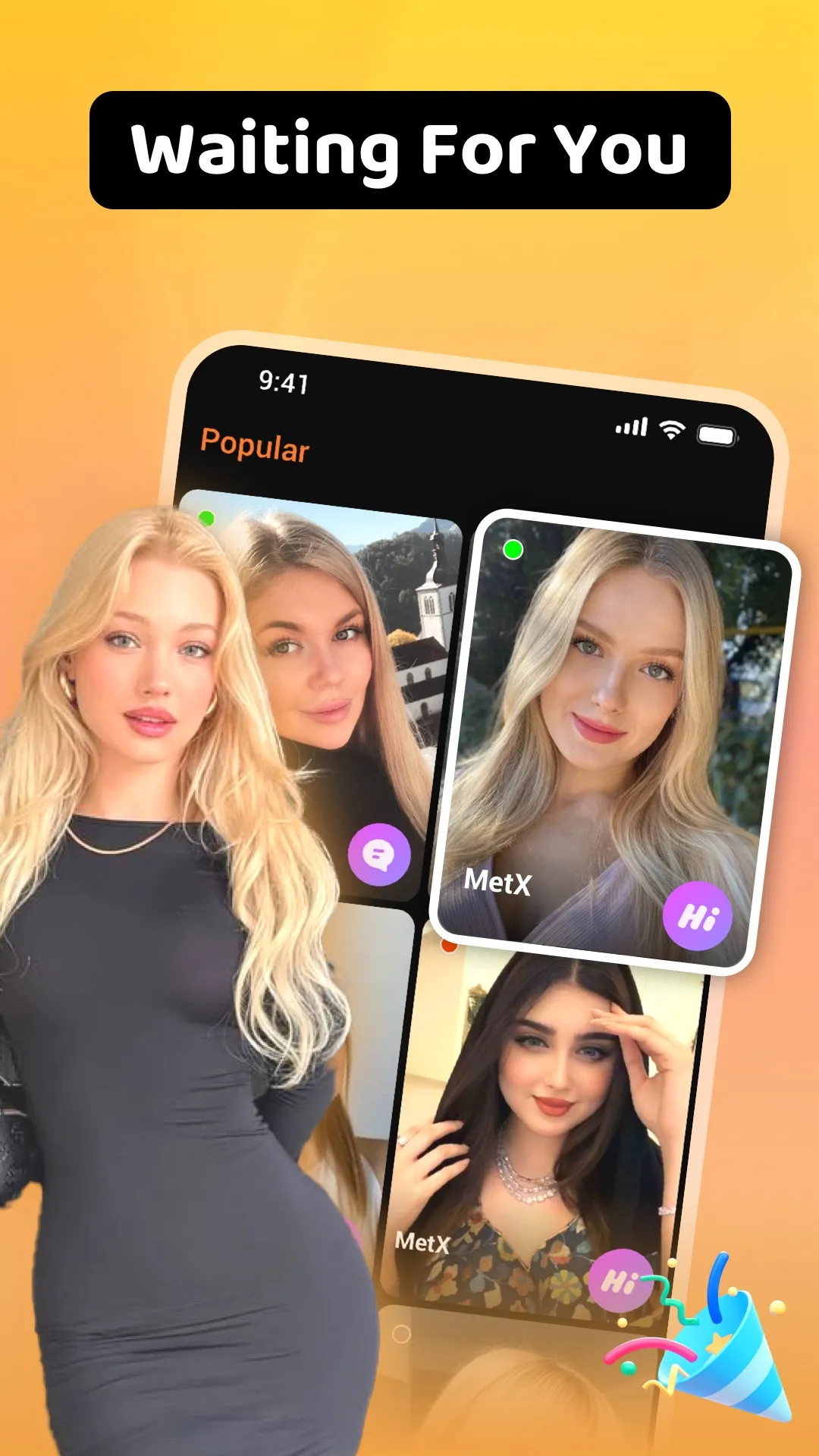 MetX - Video Chat Online | Indus Appstore | Screenshot