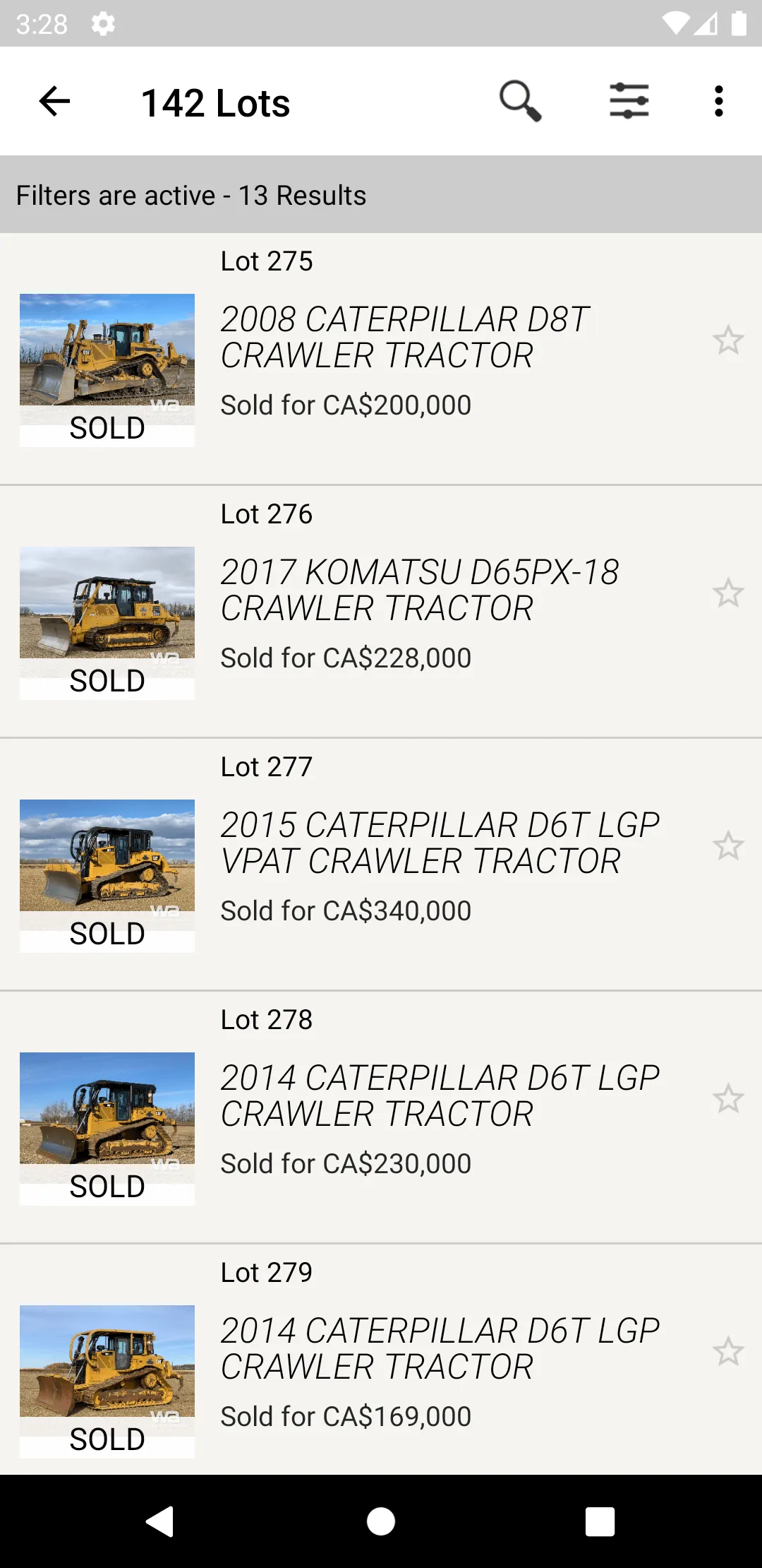 Weaver Auctions | Indus Appstore | Screenshot