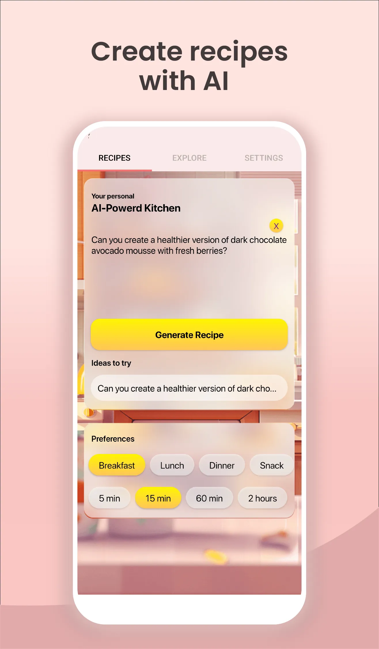 AI Recipe: Recipes Generator | Indus Appstore | Screenshot