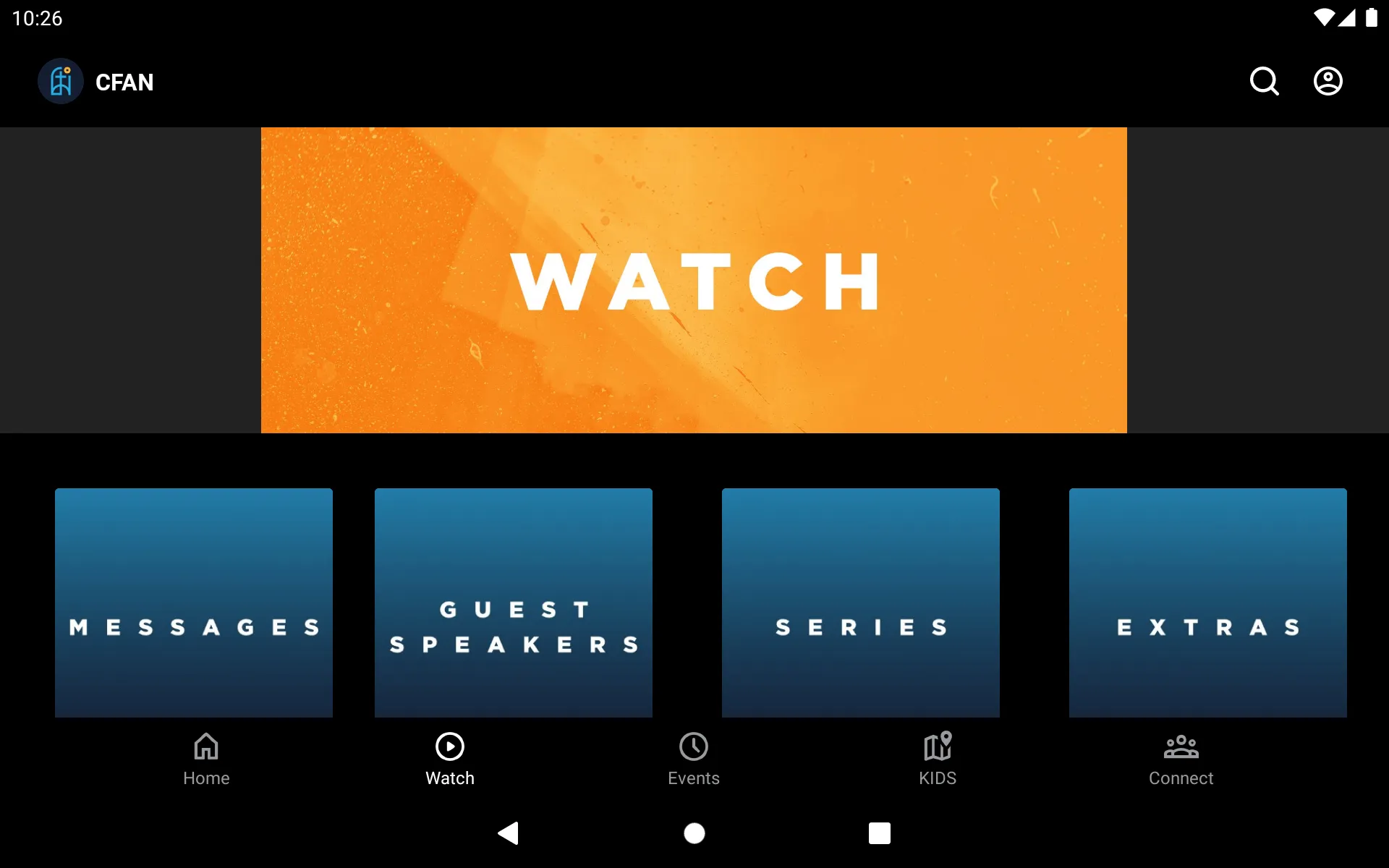 Church For All Nations App | Indus Appstore | Screenshot