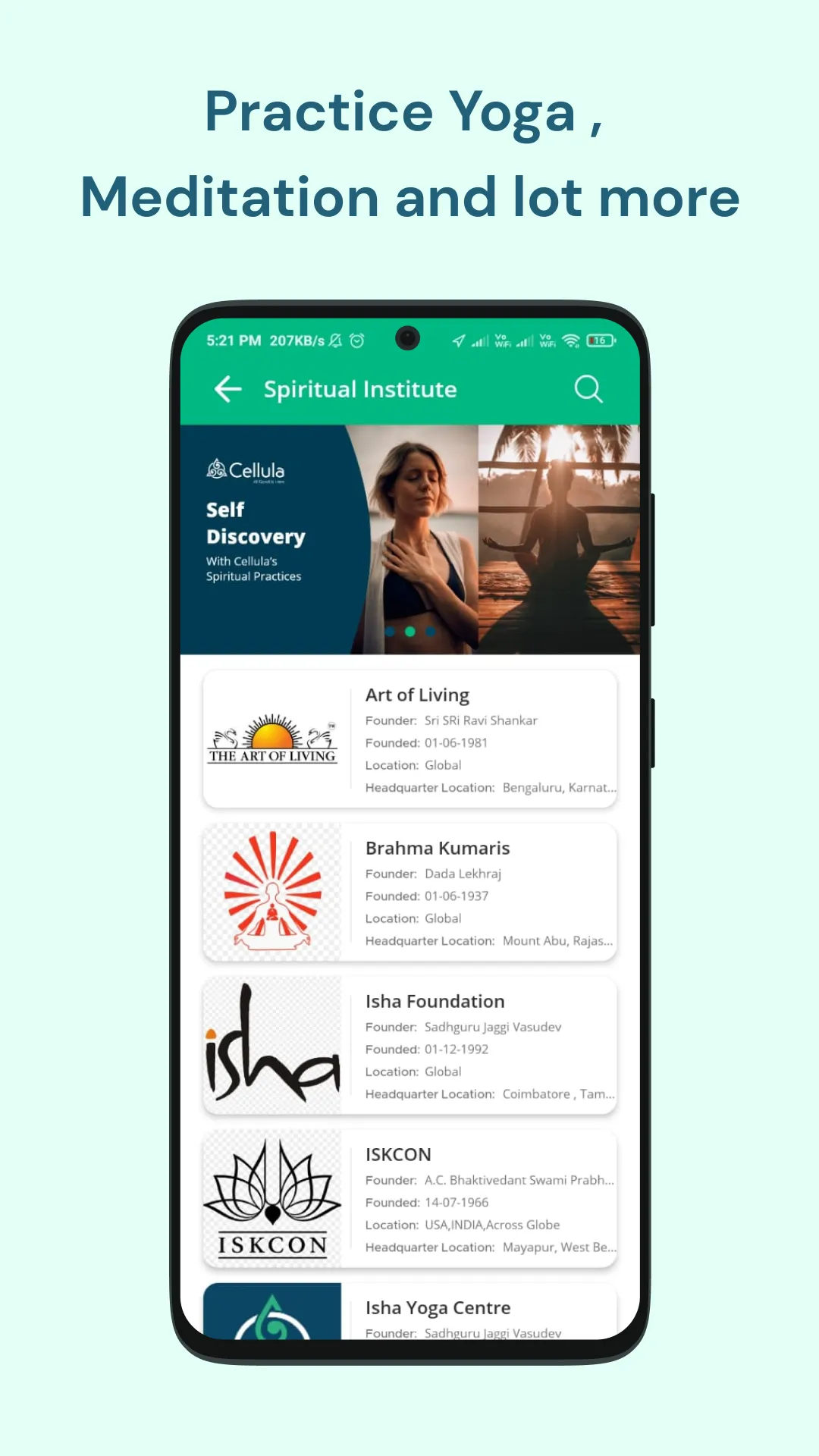 Cellula: Healthy Lifestyle App | Indus Appstore | Screenshot