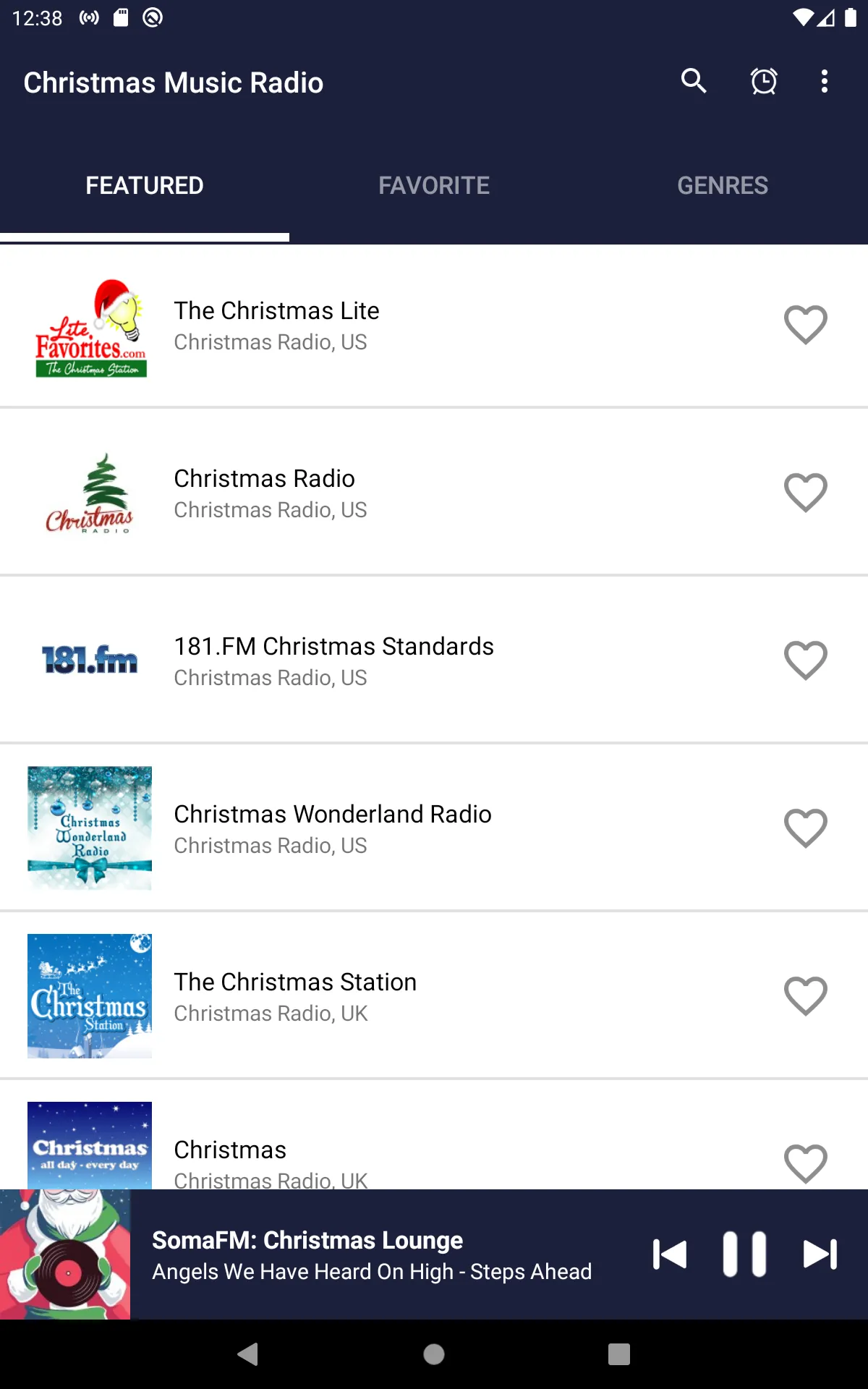 Christmas Music Radio 2024 | Indus Appstore | Screenshot