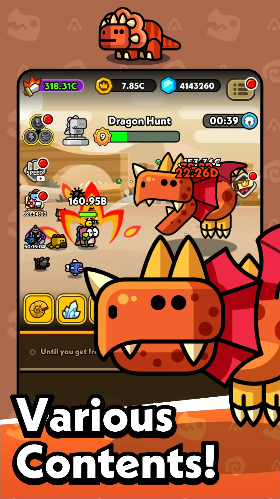 Hero Dino: Idle RPG | Indus Appstore | Screenshot