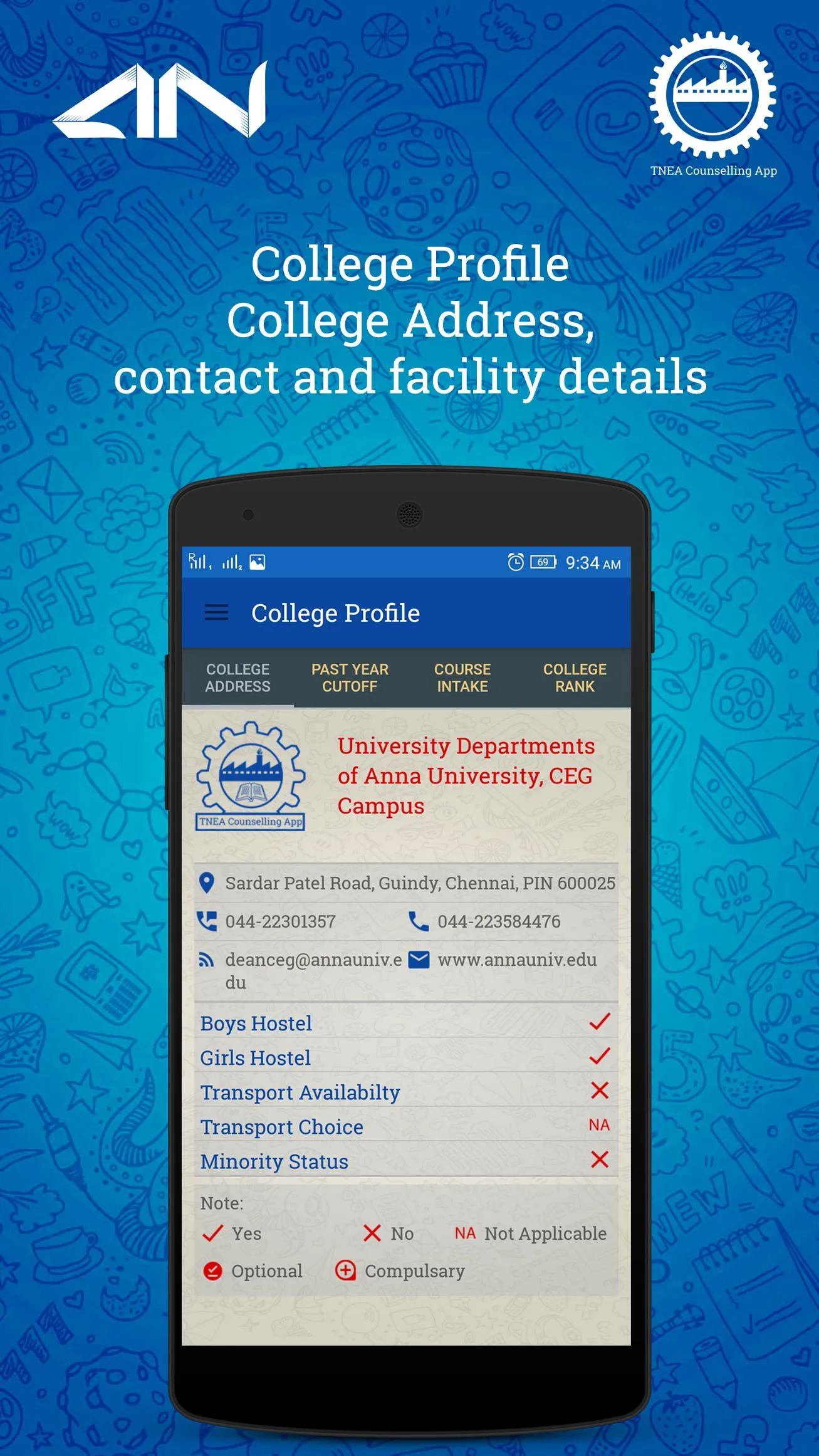 TN Engg Counselling app | Indus Appstore | Screenshot