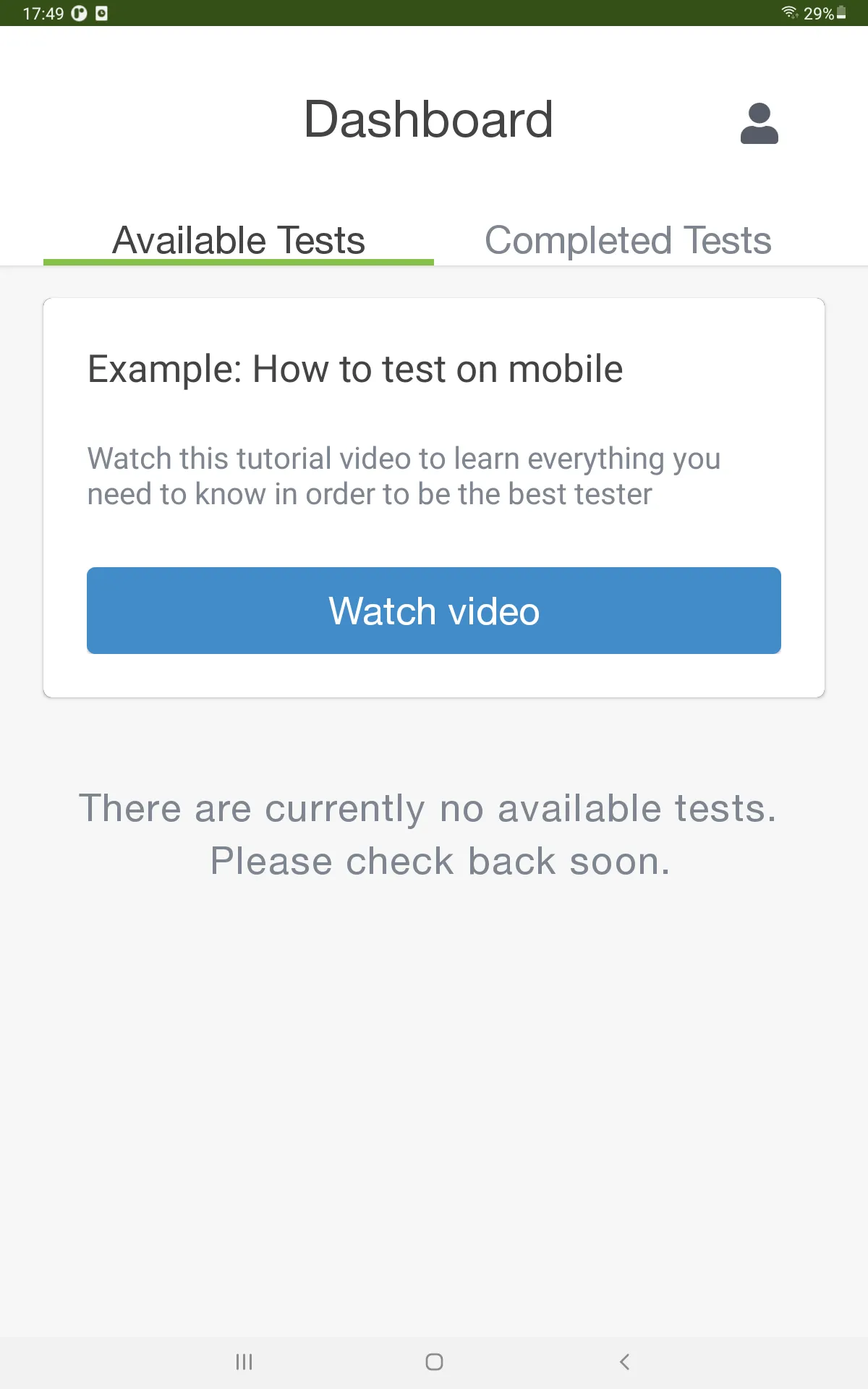 Trymata Testing | Indus Appstore | Screenshot