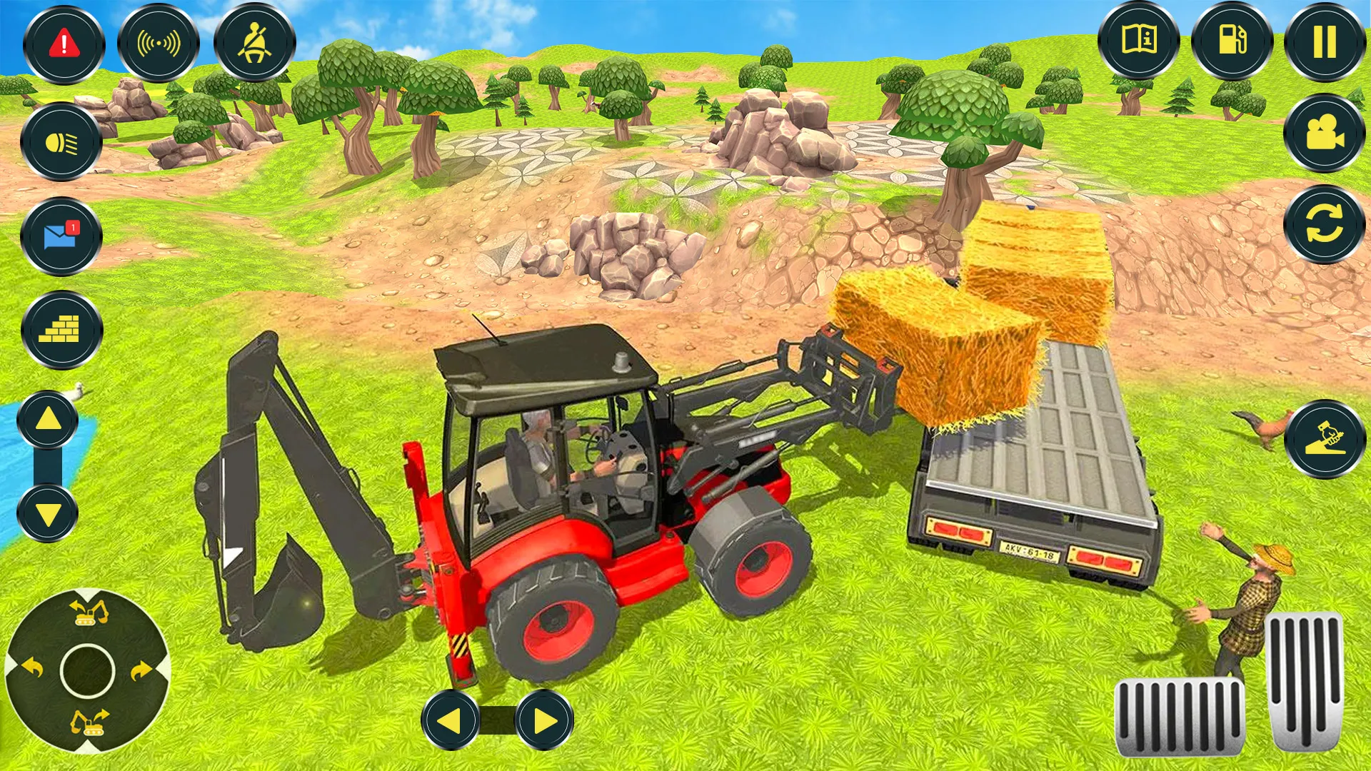 Village Excavator JCB Games | Indus Appstore | Screenshot