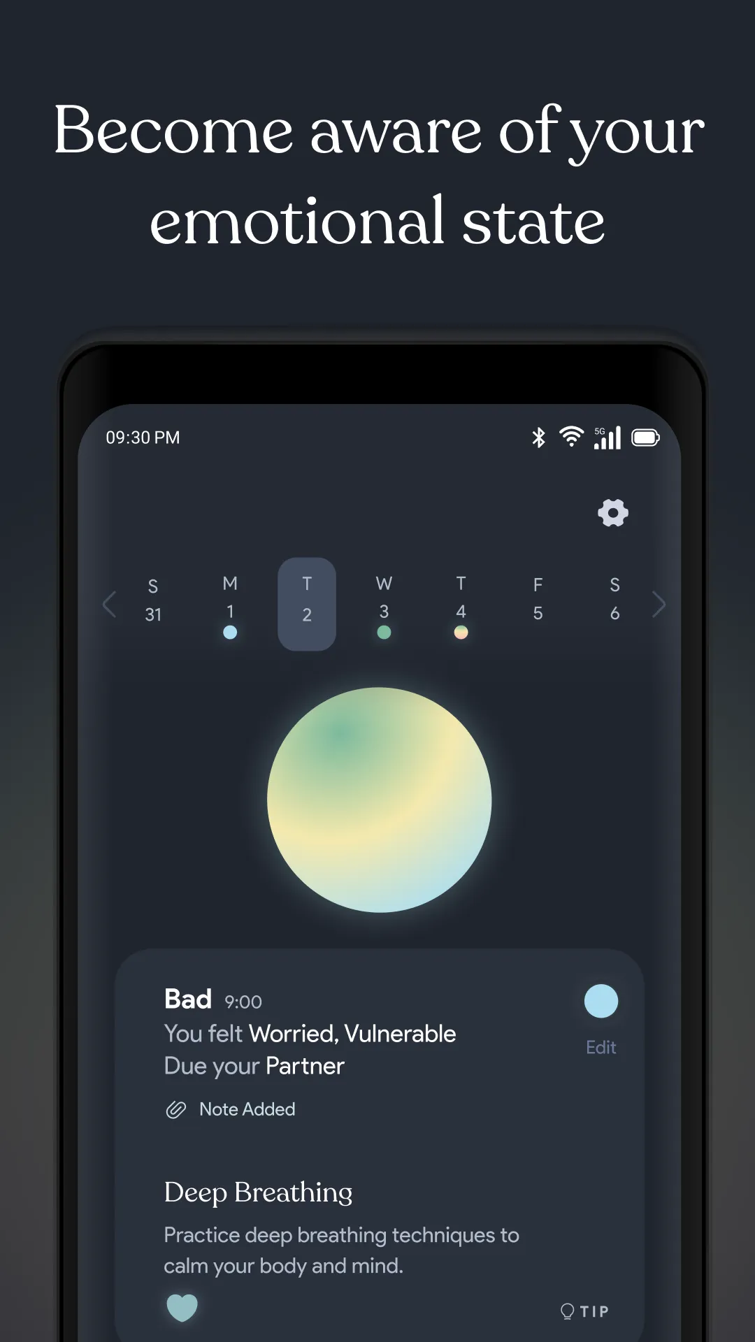 Moodlight - Daily Mood Tracker | Indus Appstore | Screenshot