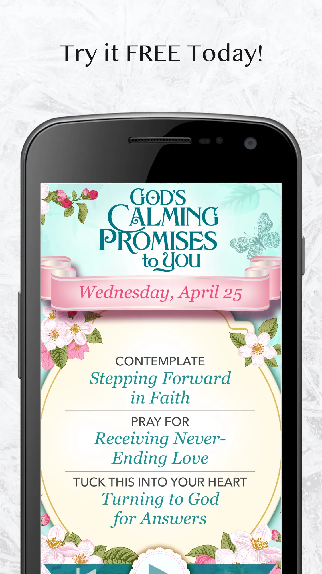 God's Calming Promises To You | Indus Appstore | Screenshot