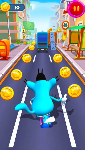 Oggy & Cafards Endless Runner | Indus Appstore | Screenshot