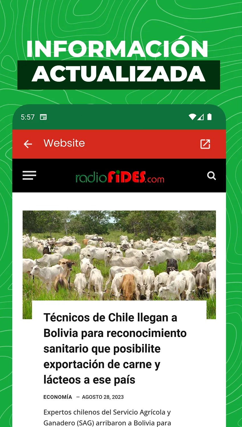 Radio Fides en Vivo Bolivia | Indus Appstore | Screenshot