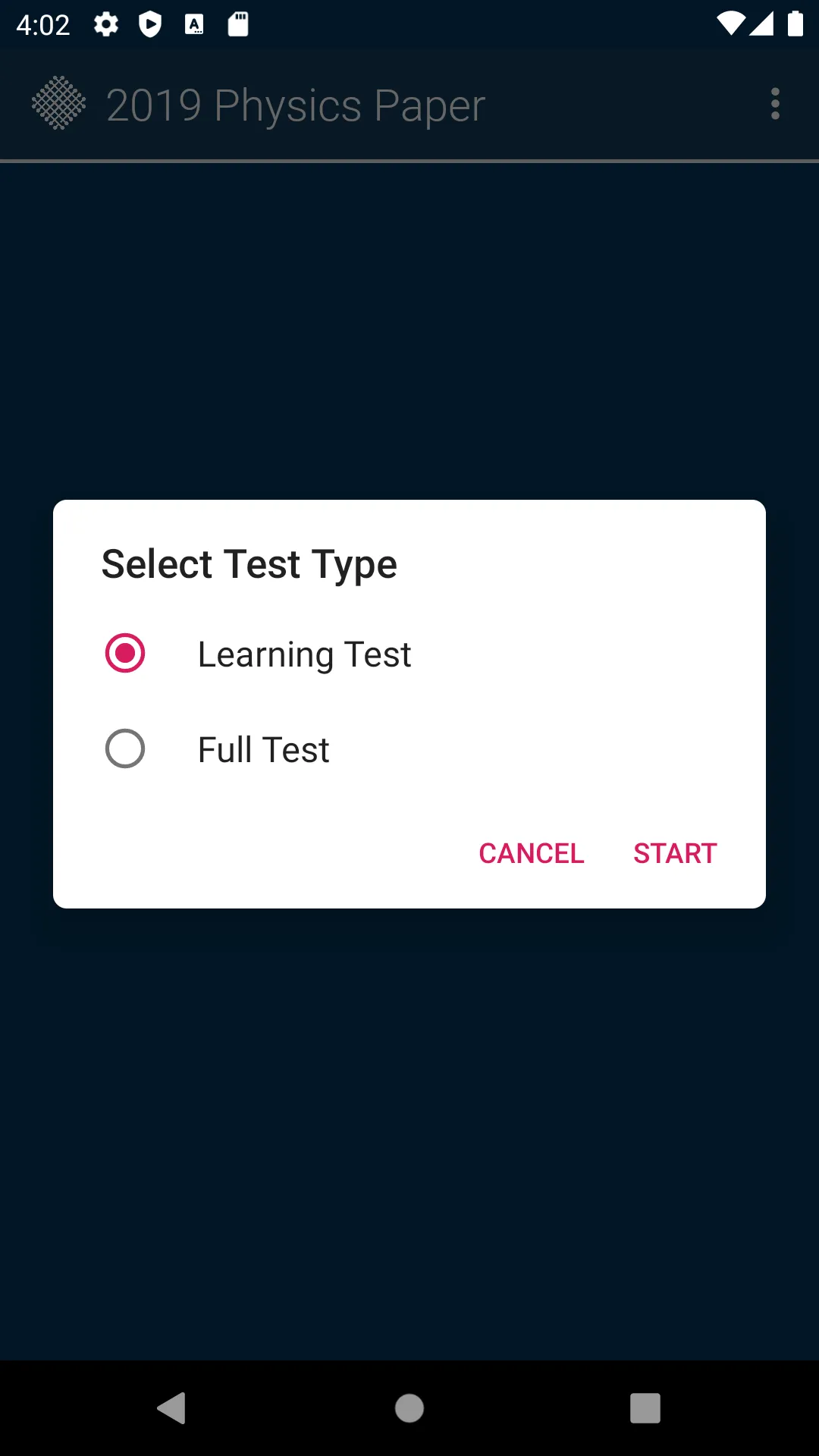 Manipal Entrance Test Previous | Indus Appstore | Screenshot