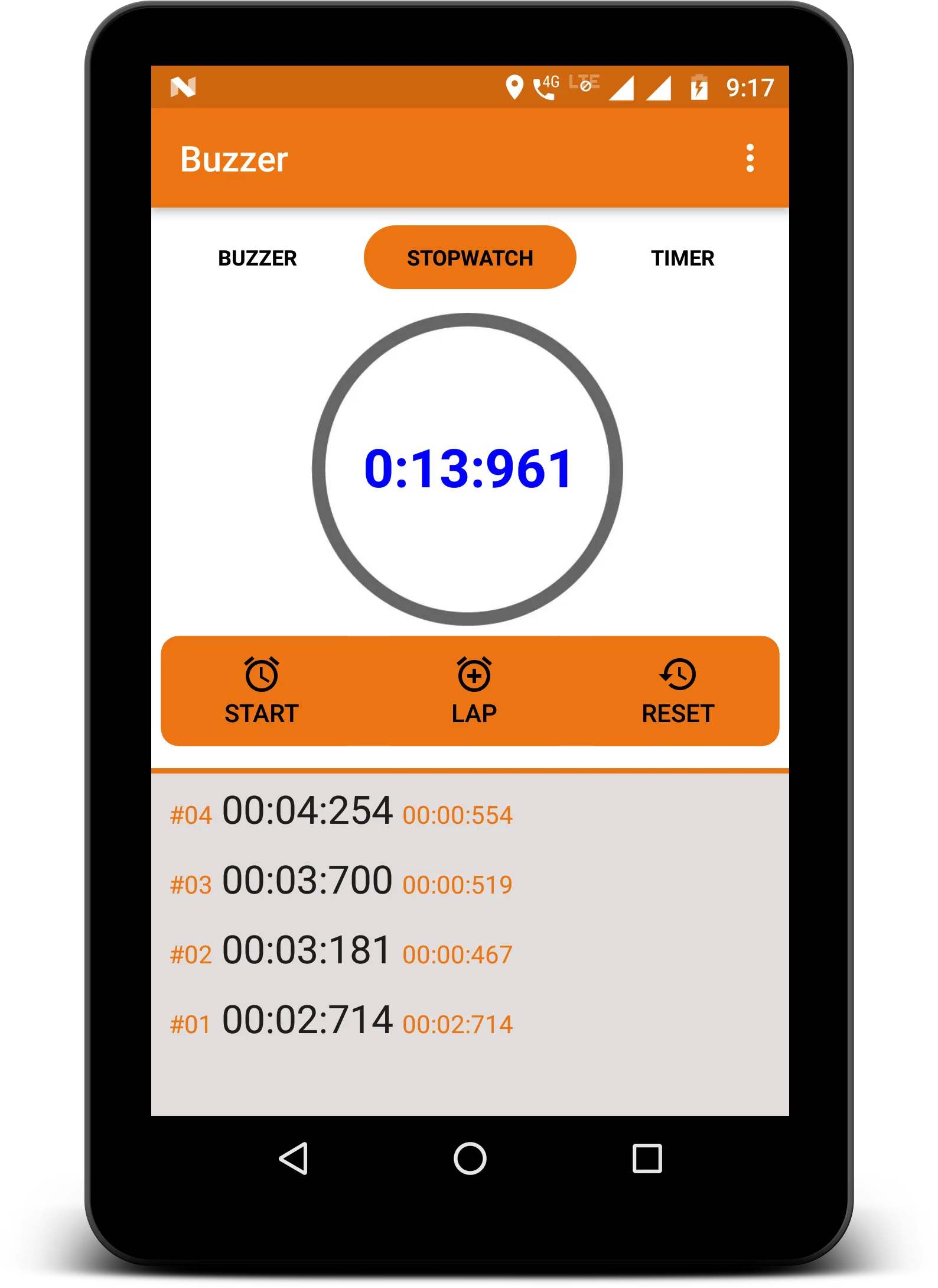 Buzzer, Stopwatch & Timer | Indus Appstore | Screenshot