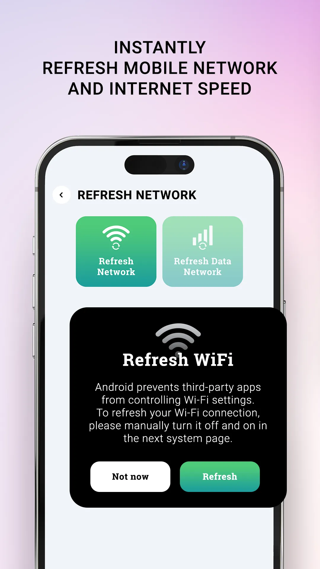 Network Signal Refresh & Test | Indus Appstore | Screenshot