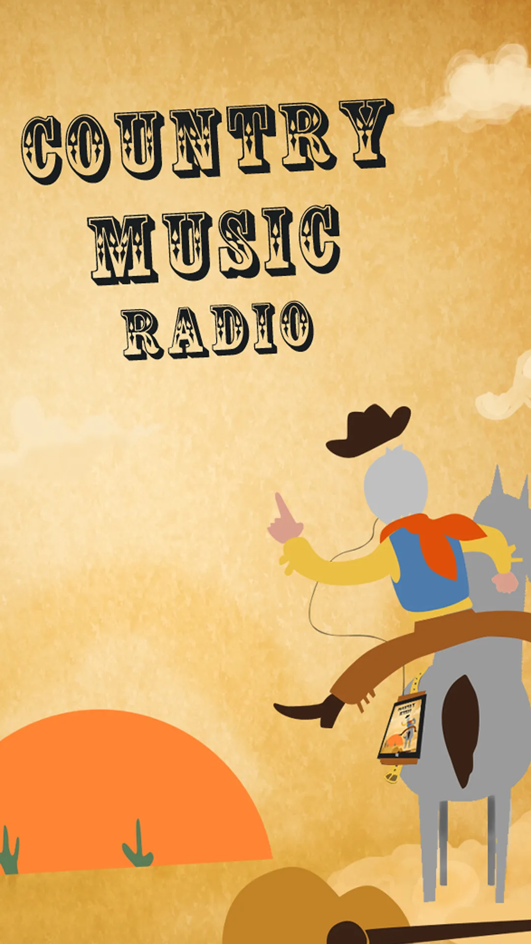 Country Music RADIO & Podcasts | Indus Appstore | Screenshot