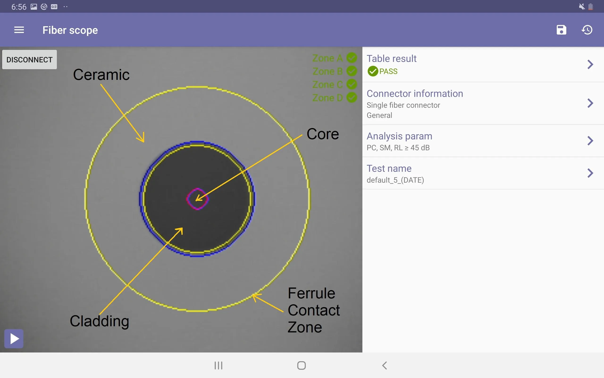 Fiberizer Mobile Scope | Indus Appstore | Screenshot