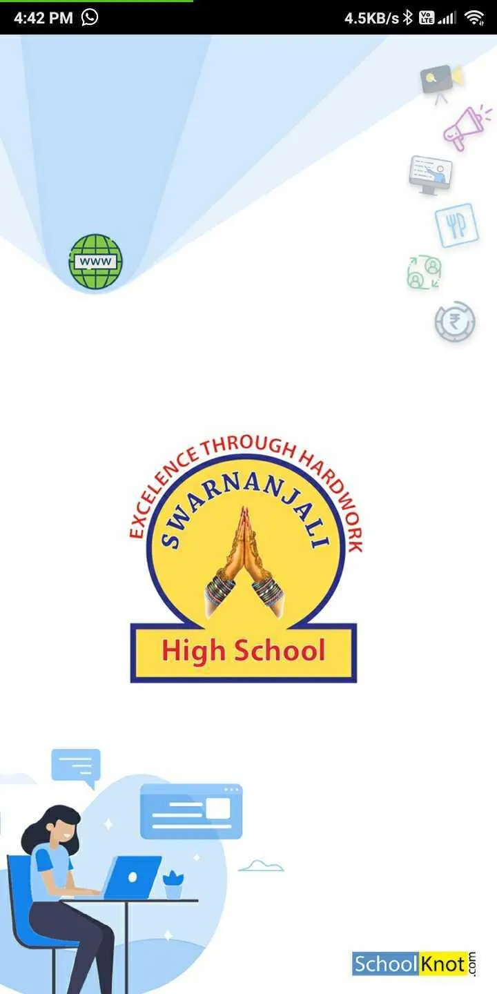 Swarnanjali High School - Pare | Indus Appstore | Screenshot