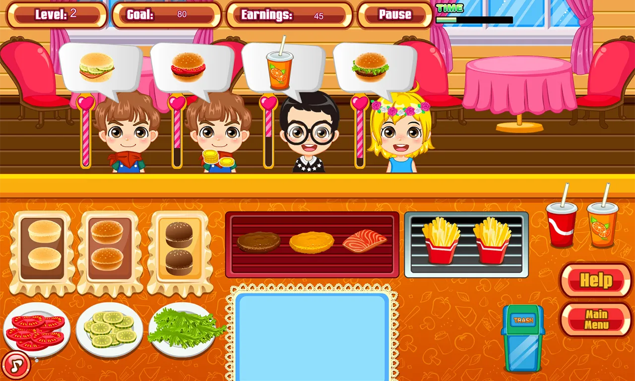 Burger Shop Maker | Indus Appstore | Screenshot