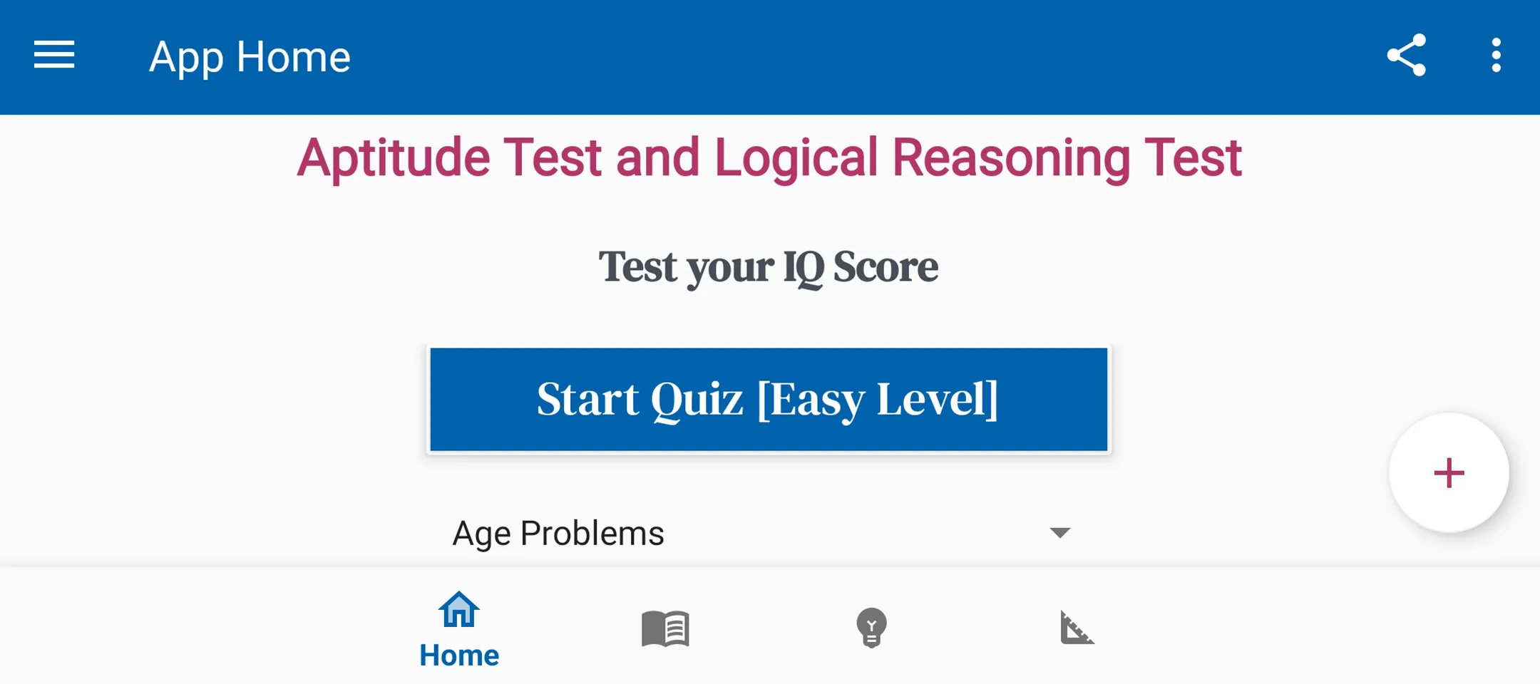 Aptitude & Reasoning Exam Prep | Indus Appstore | Screenshot