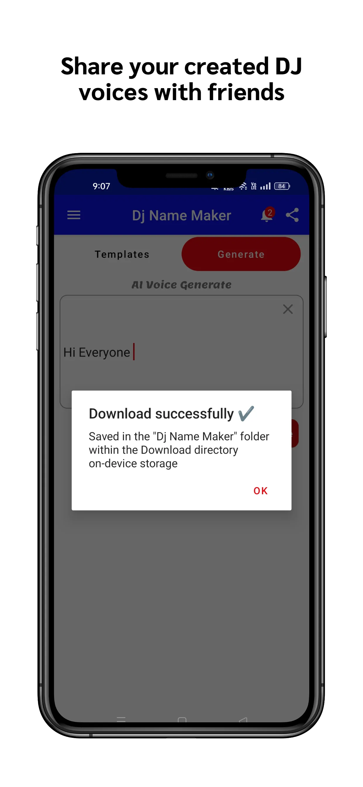 Dj Name Maker -  Dj Template | Indus Appstore | Screenshot