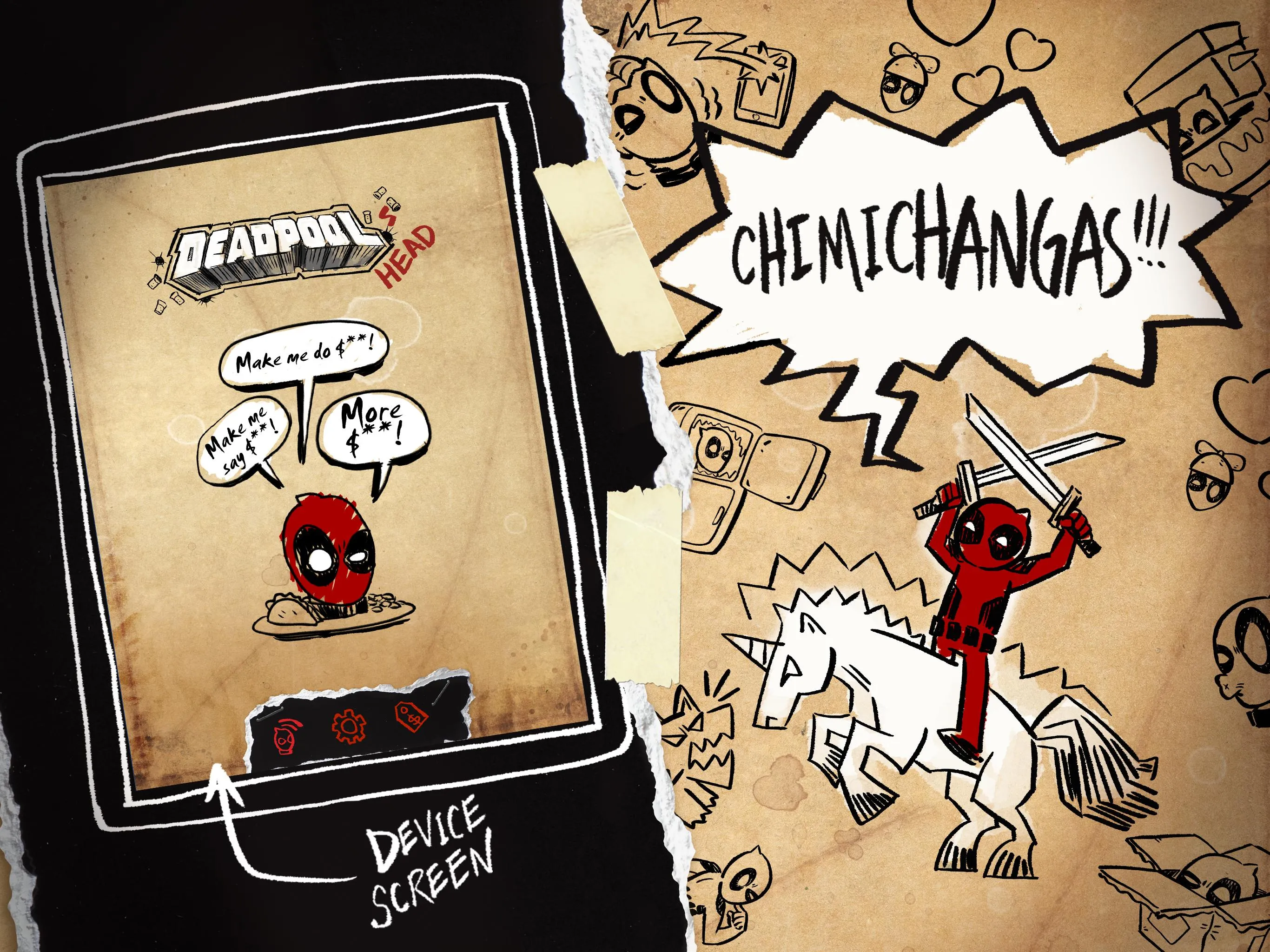 Deadpool's Head | Indus Appstore | Screenshot