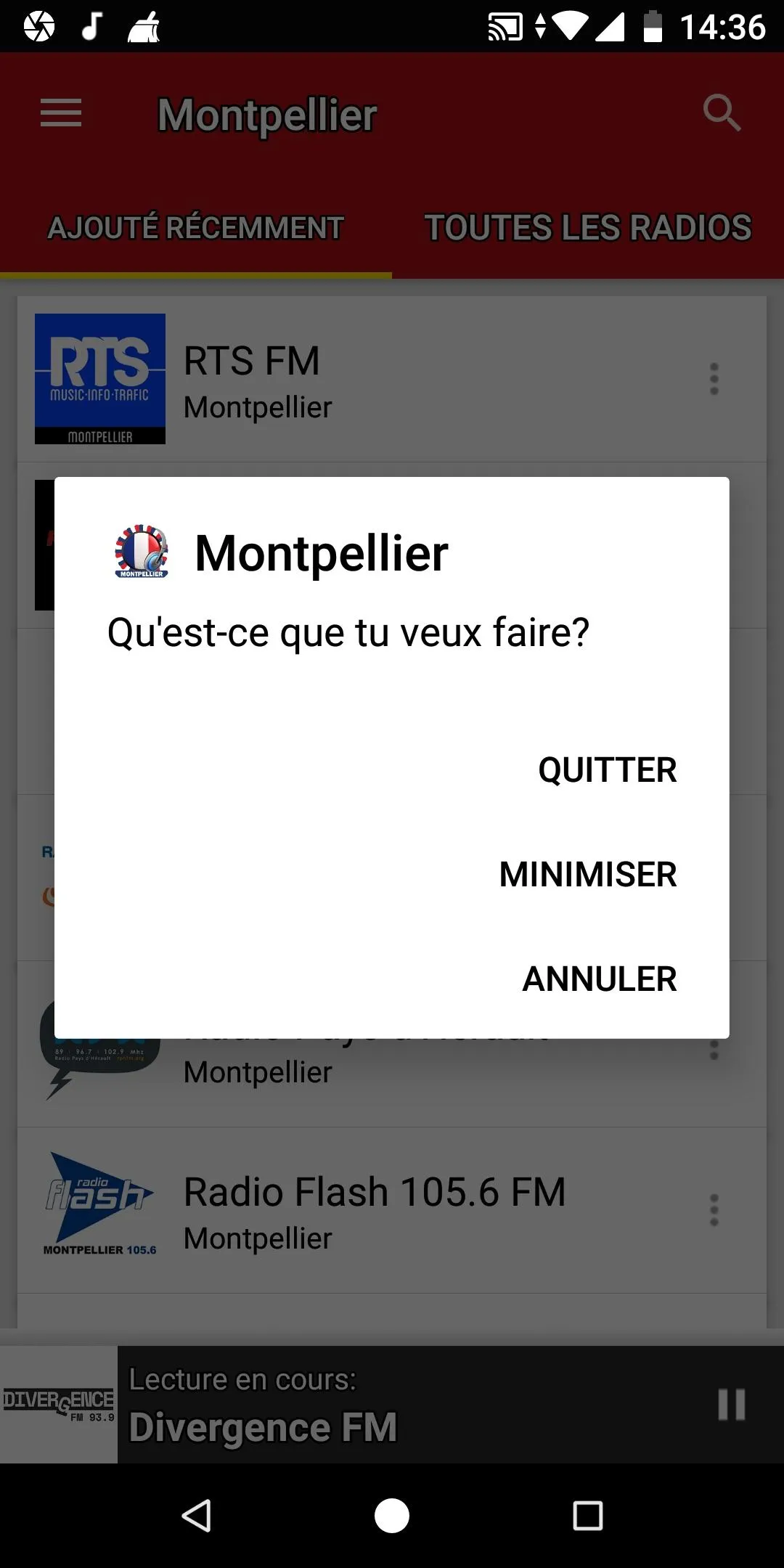 Les radios de Montpellier | Indus Appstore | Screenshot